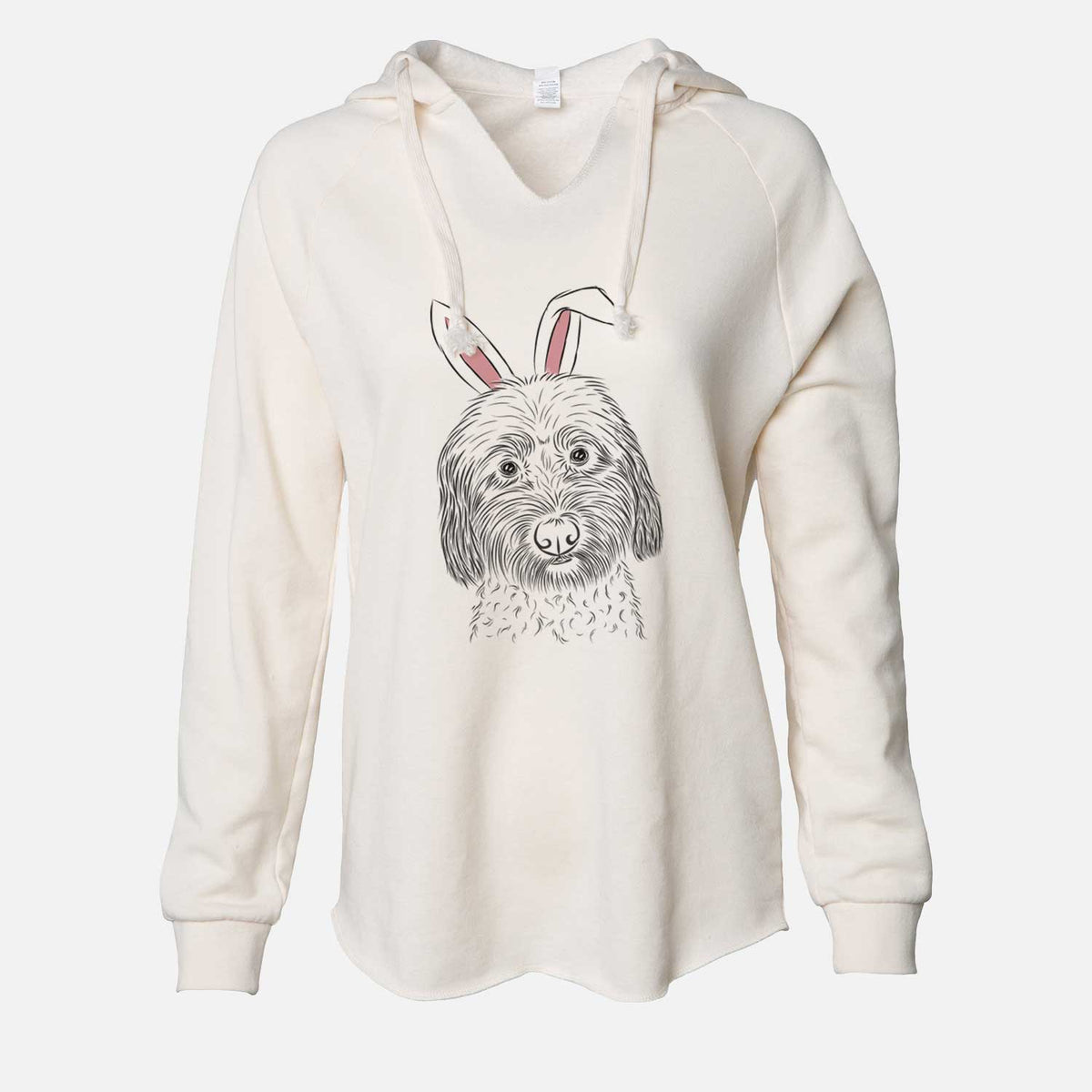 Easter Niles the Soft Coated Wheaten Terrier - Cali Wave Hooded Sweatshirt