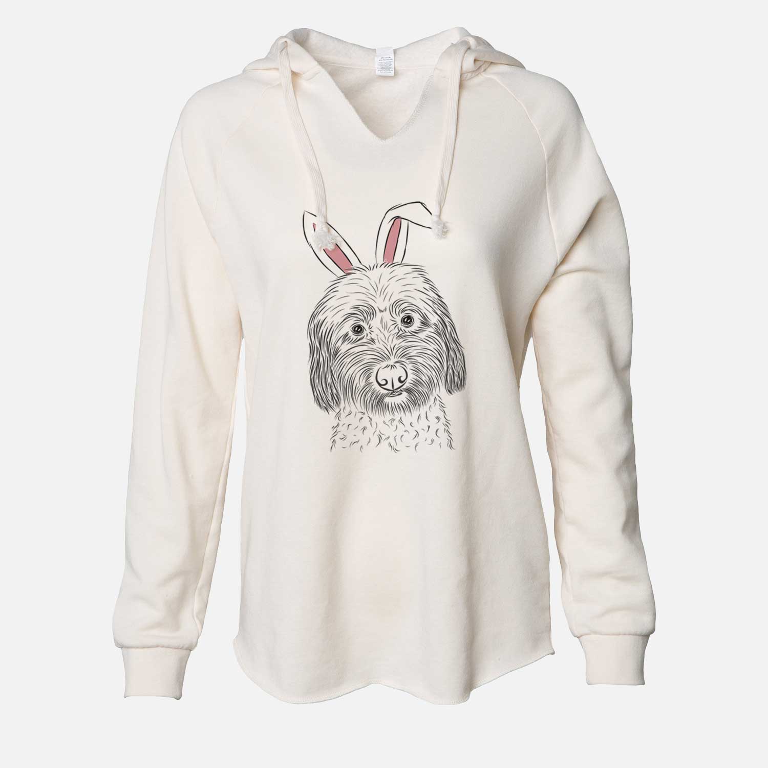 Easter Niles the Soft Coated Wheaten Terrier - Cali Wave Hooded Sweatshirt