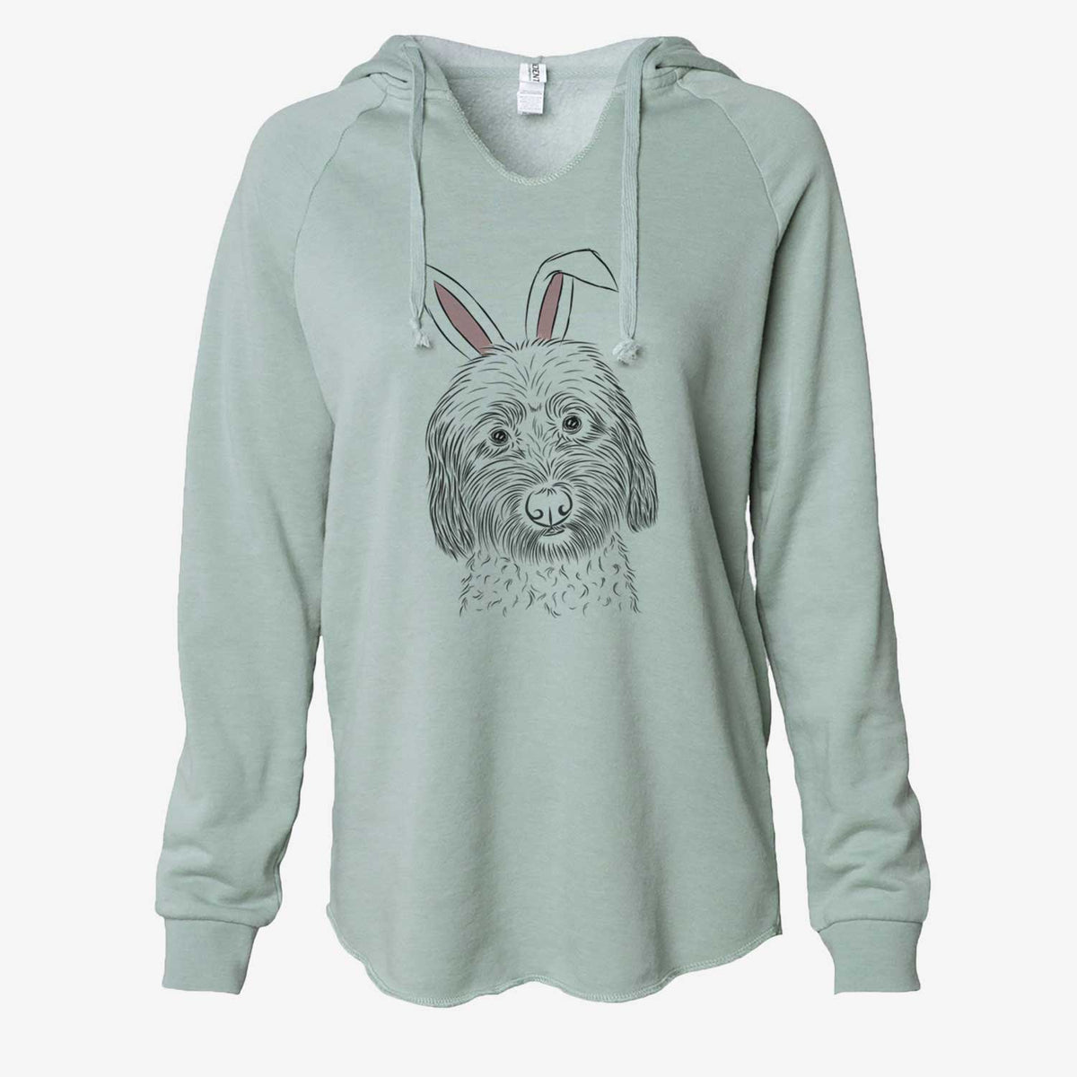 Easter Niles the Soft Coated Wheaten Terrier - Cali Wave Hooded Sweatshirt