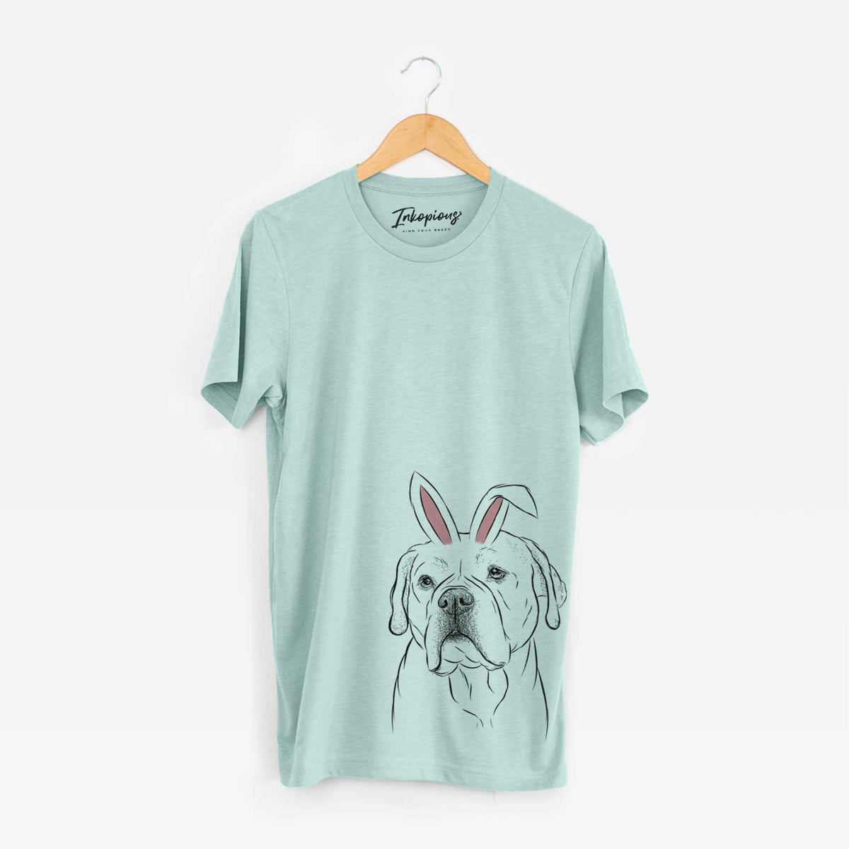 Easter Nora the American Bulldog Mix - Unisex Crewneck