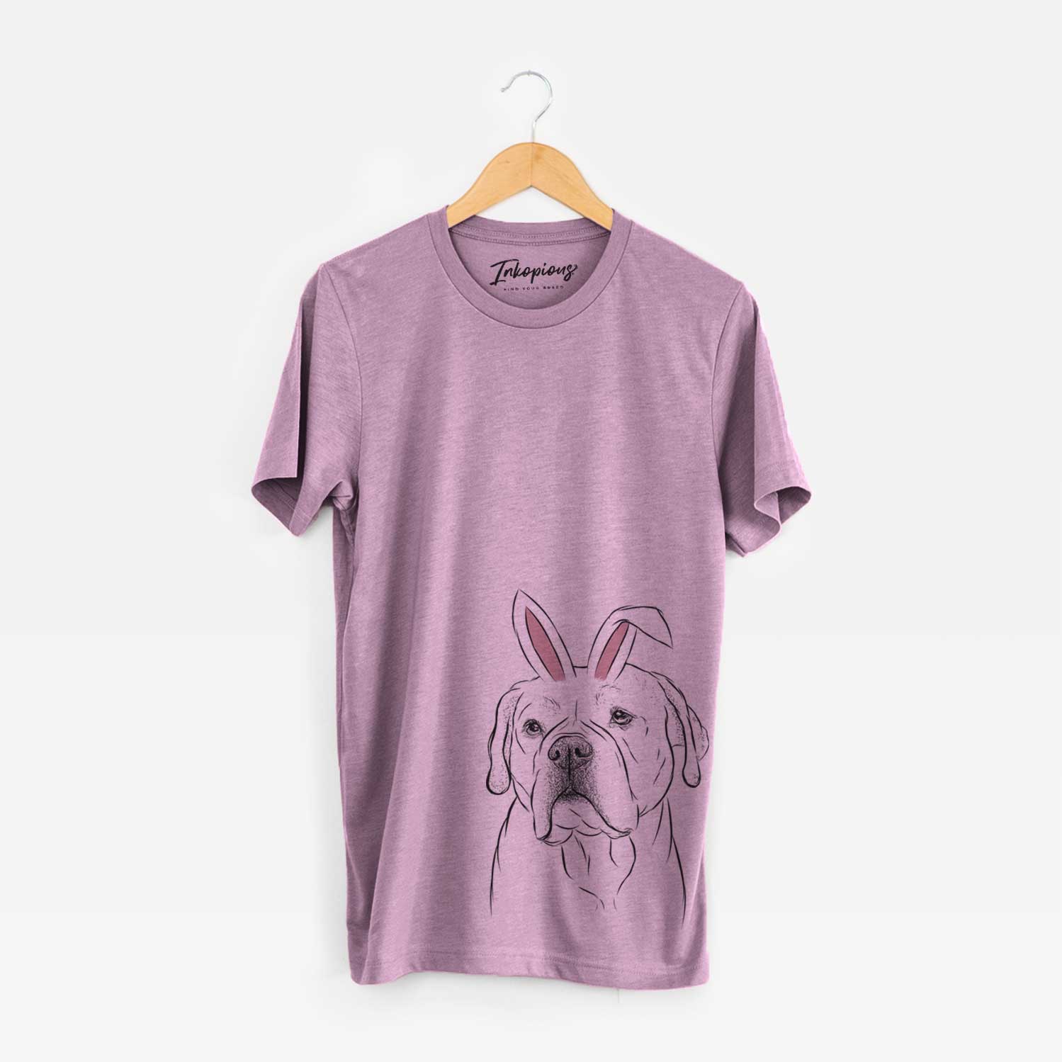 Easter Nora the American Bulldog Mix - Unisex Crewneck