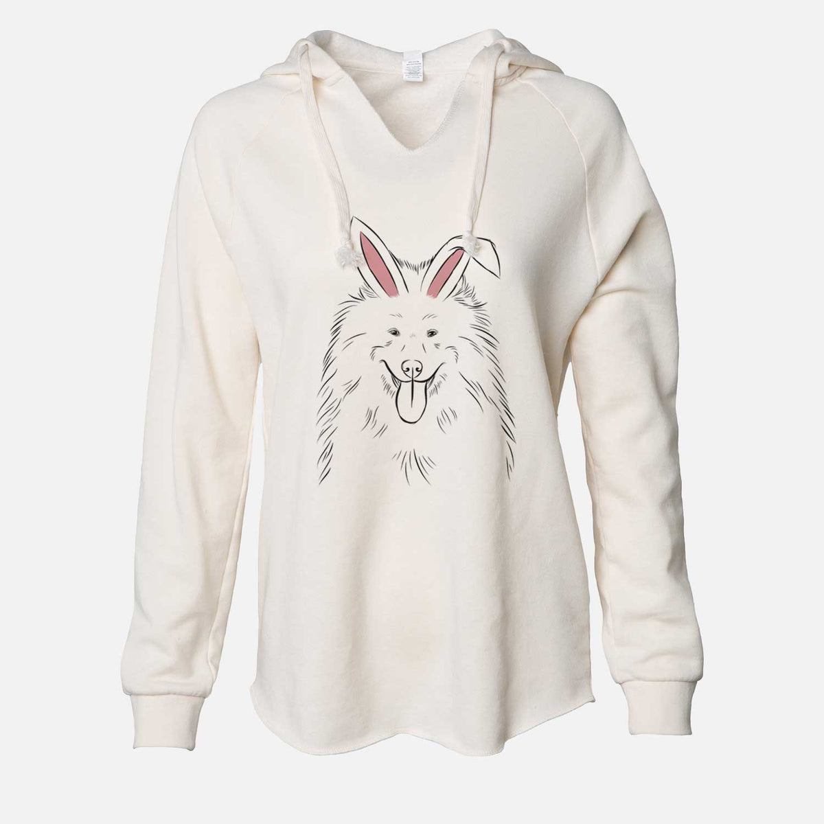 Easter Nova the Samoyed - Cali Wave Hooded Sweatshirt