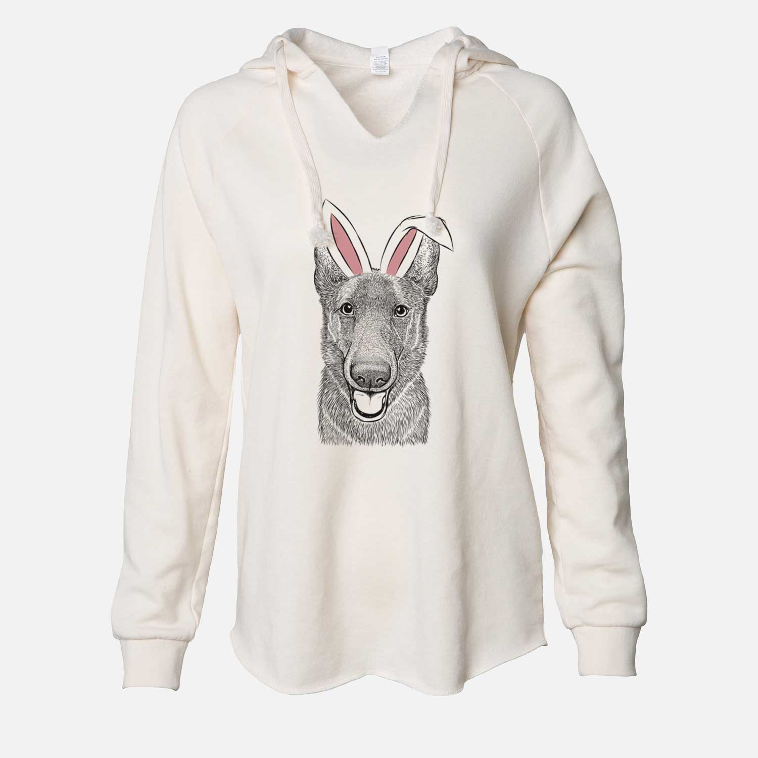 Easter Nyx the German Shepherd - Cali Wave Hooded Sweatshirt