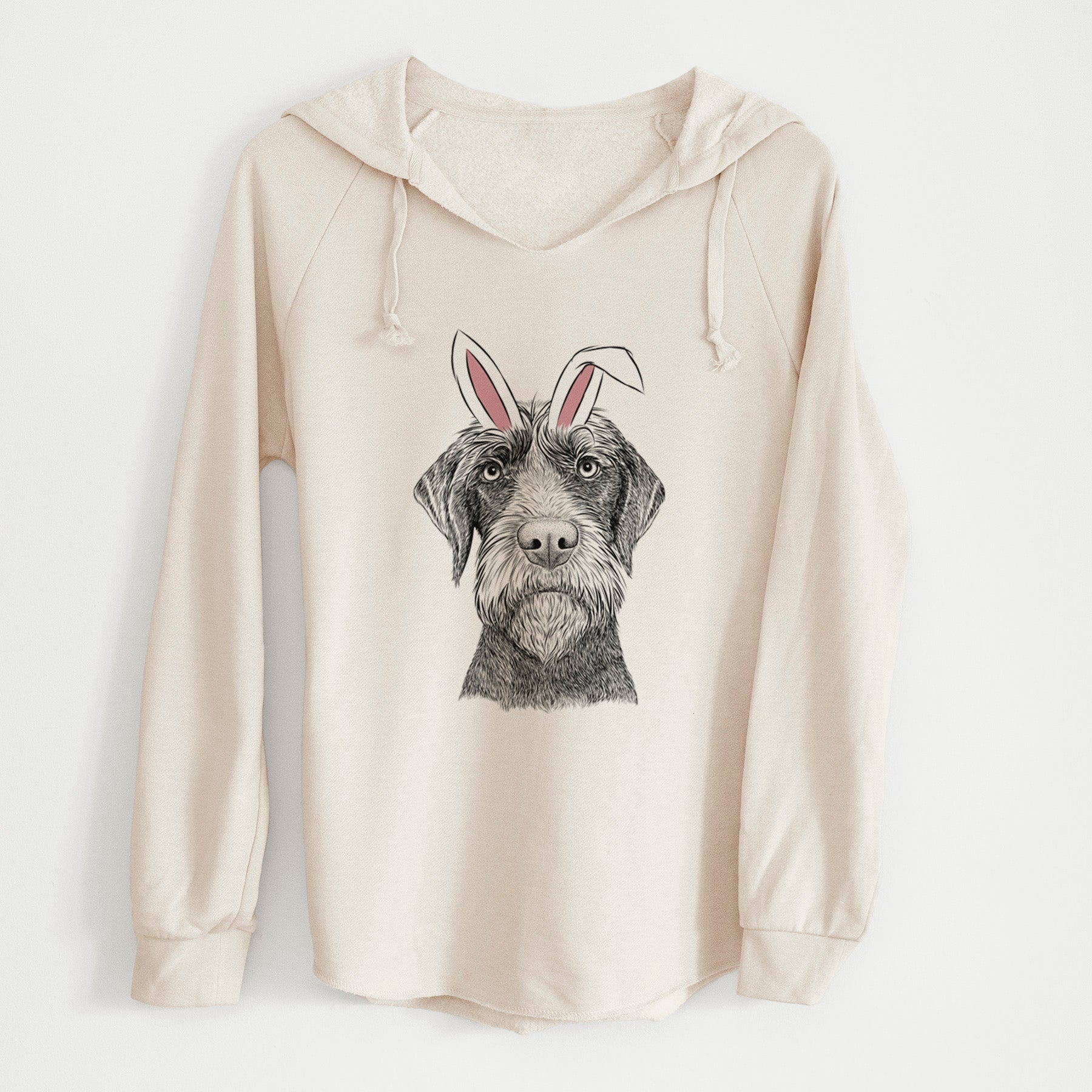 Easter Oakley the Pudelpointer - Cali Wave Hooded Sweatshirt