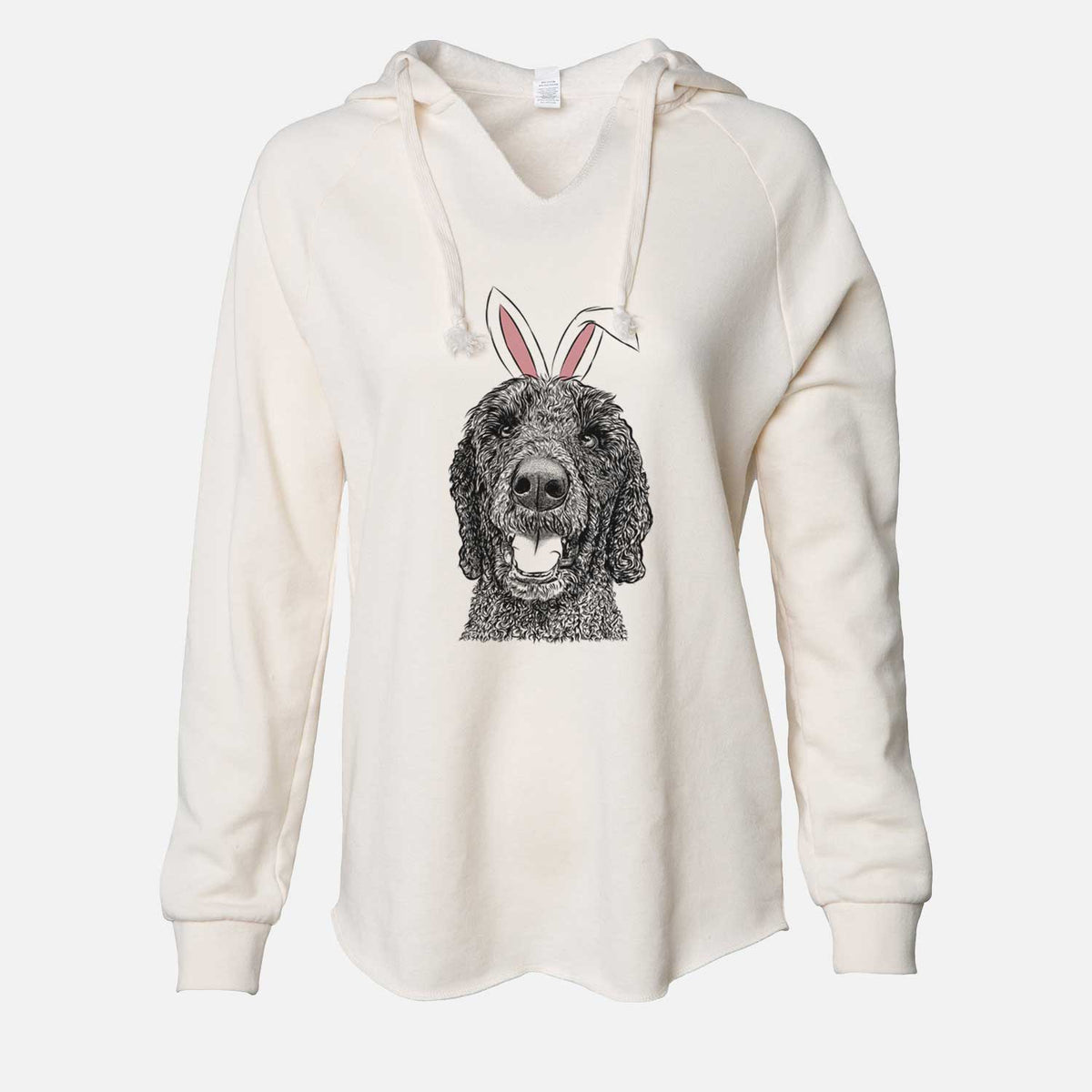 Easter Obi James the Goldendoodle - Cali Wave Hooded Sweatshirt