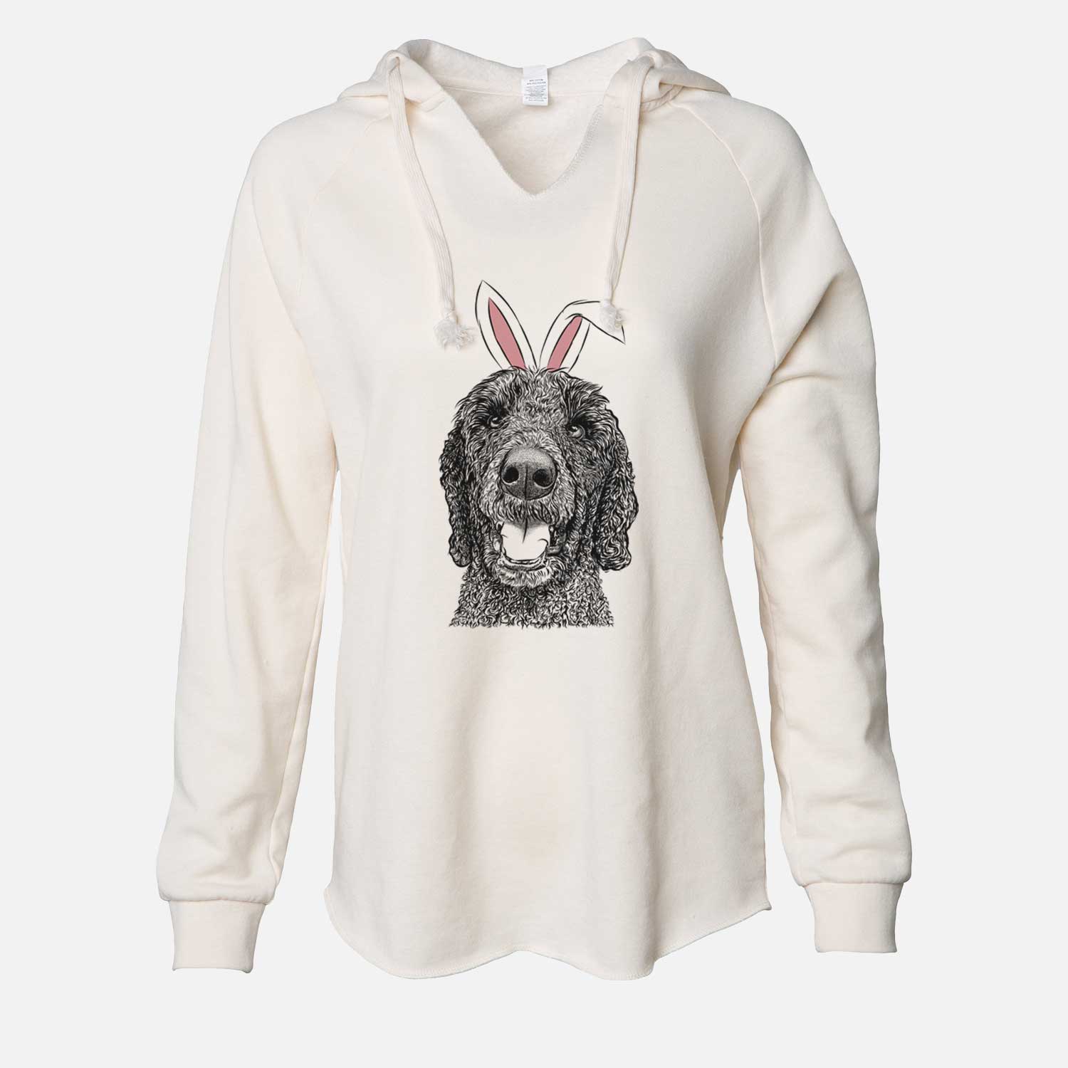 Easter Obi James the Goldendoodle - Cali Wave Hooded Sweatshirt
