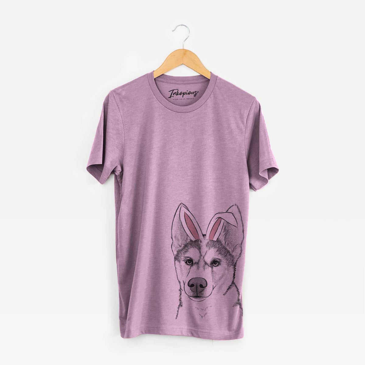 Easter Odin the Siberian Husky - Unisex Crewneck