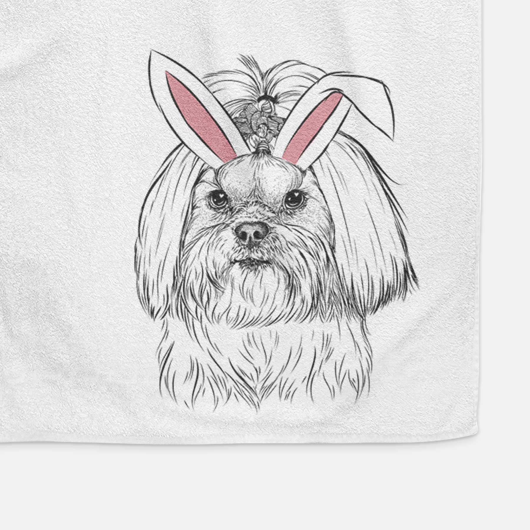 Olga the Shih Tzu Decorative Hand Towel