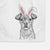 Olive the Mixed Breed Decorative Hand Towel