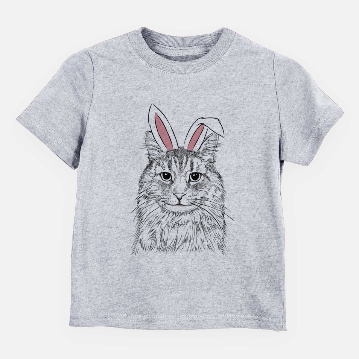 Easter Oliver Fluff the Maine Coon Mix Cat - Kids/Youth/Toddler Shirt