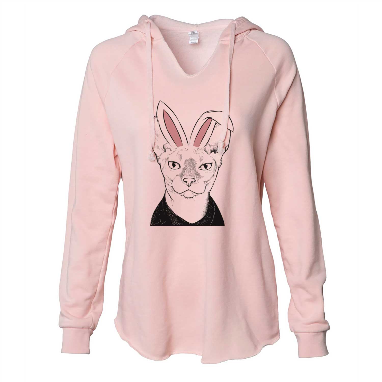 Easter Oliver Watson the Sphynx Cat - Cali Wave Hooded Sweatshirt
