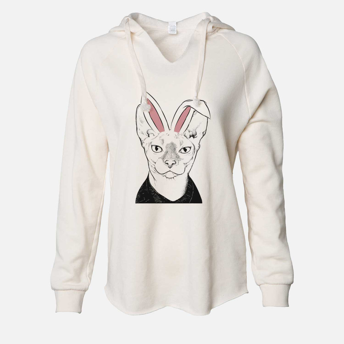 Easter Oliver Watson the Sphynx Cat - Cali Wave Hooded Sweatshirt