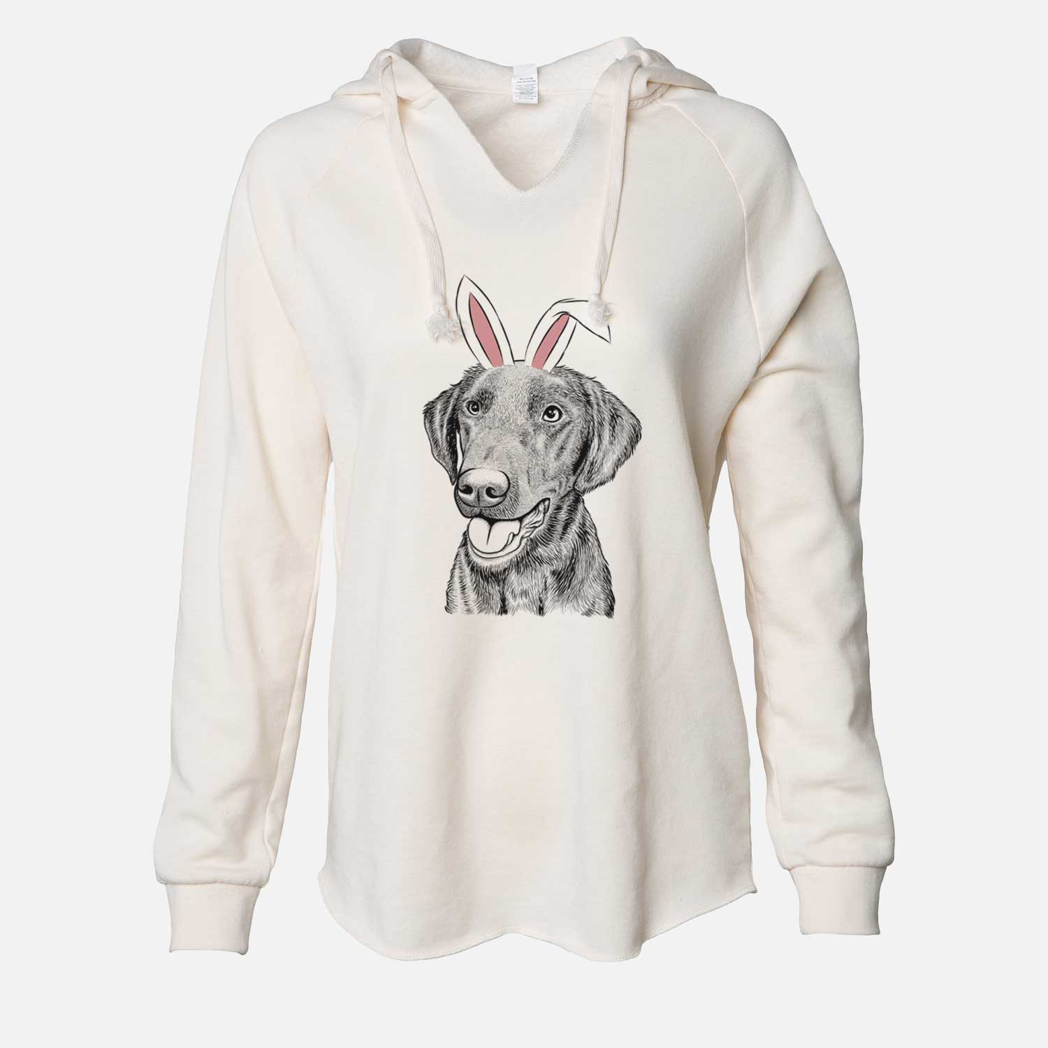 Easter Onyx the Labrador Retriever - Cali Wave Hooded Sweatshirt