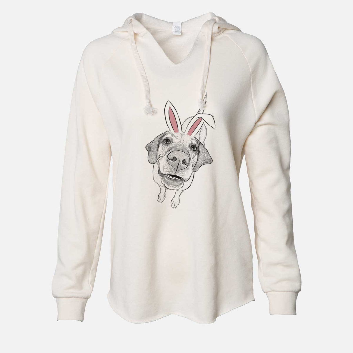 Easter Oquirrh the Vizsla - Cali Wave Hooded Sweatshirt