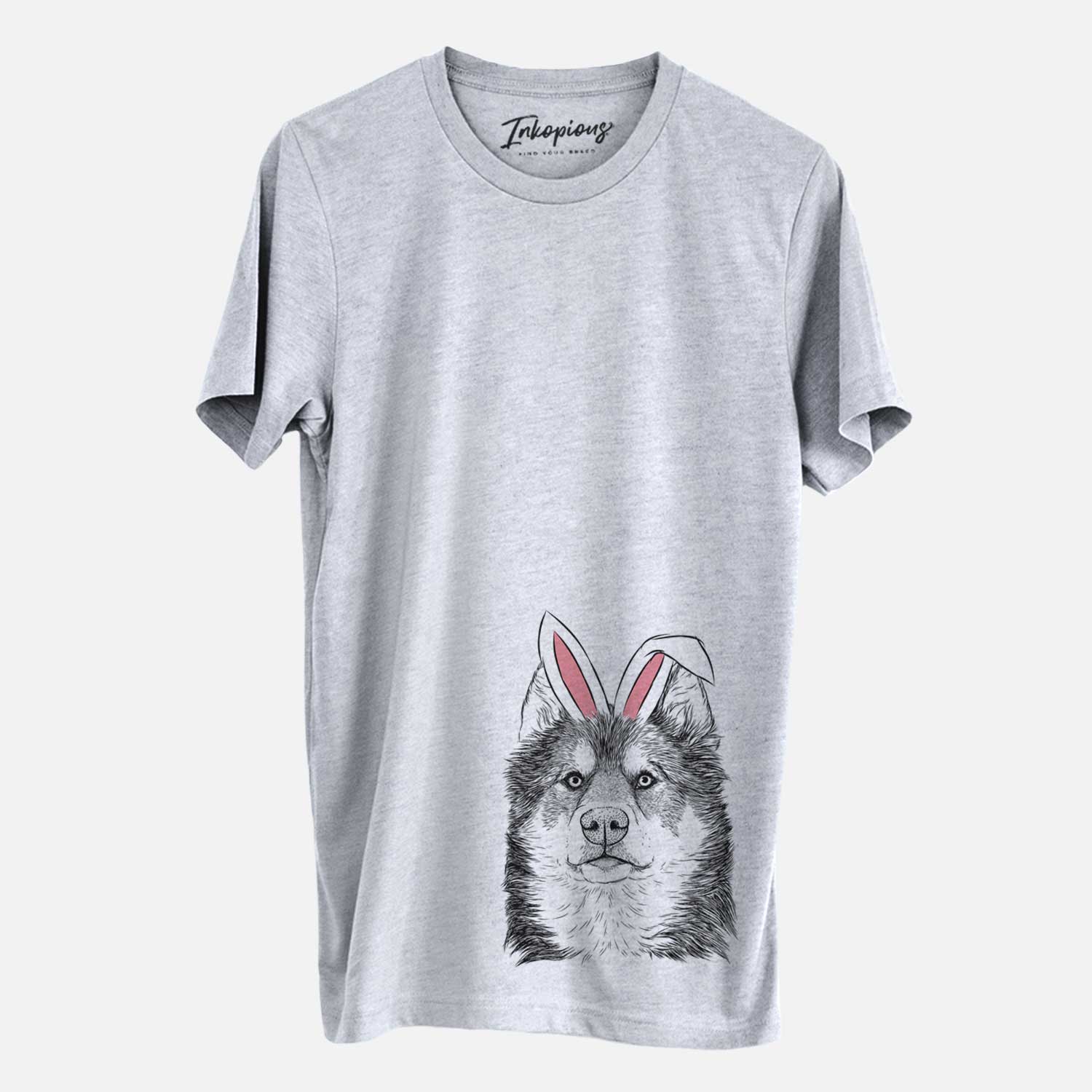 Easter Oskar the Canadian Eskimo Dog - Unisex Crewneck