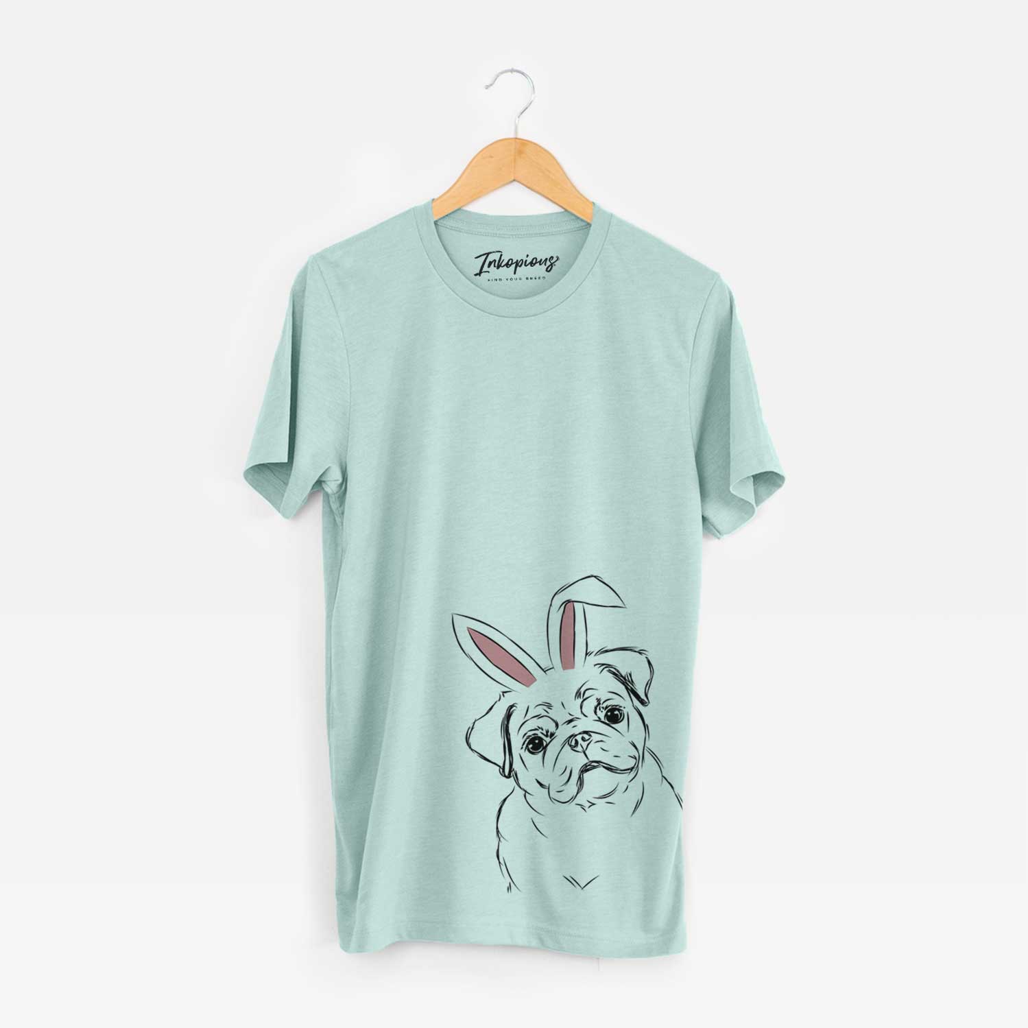 Easter Otis the Pug - Unisex Crewneck