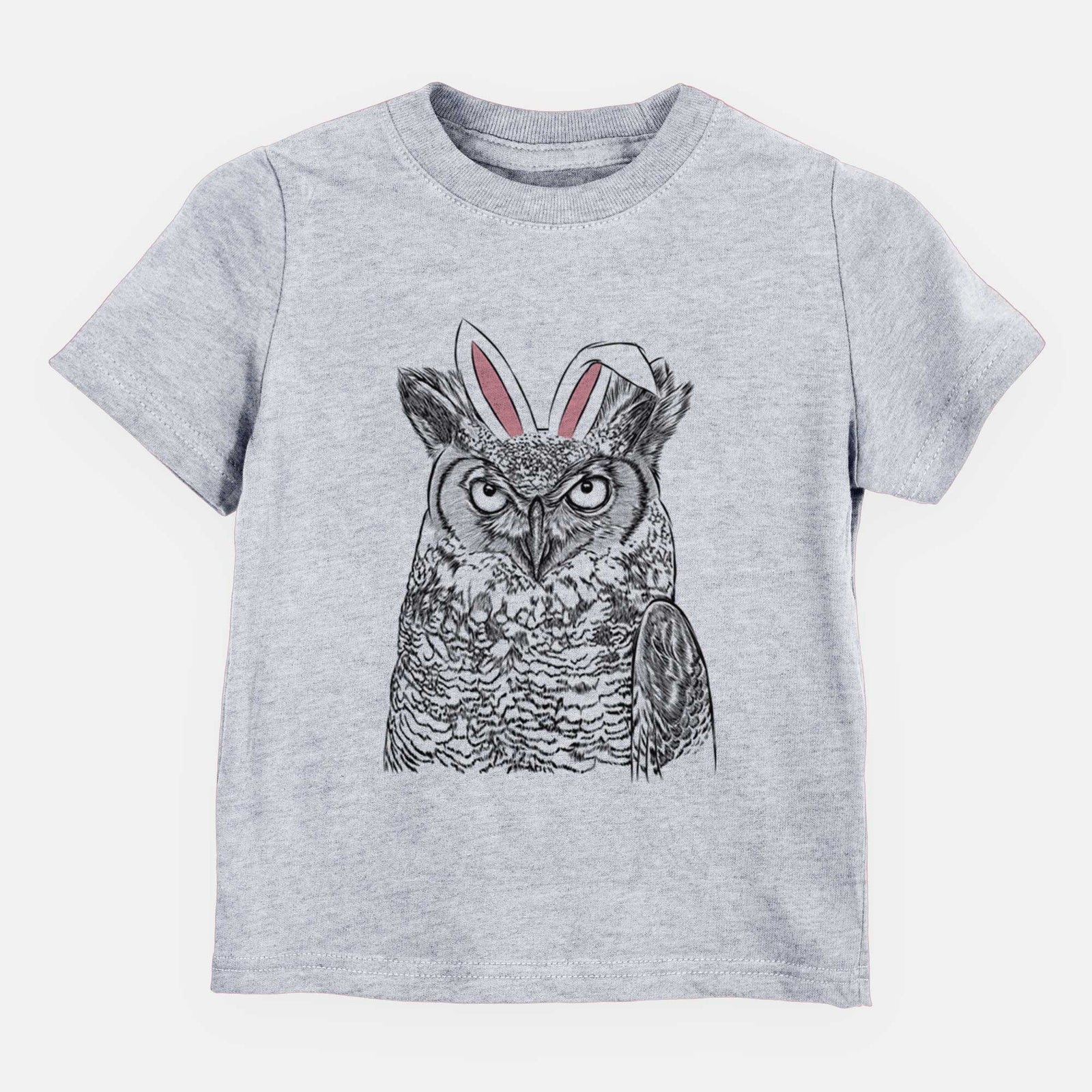 Easter Ozwald the Grey Horned Owl - Kids/Youth/Toddler Shirt