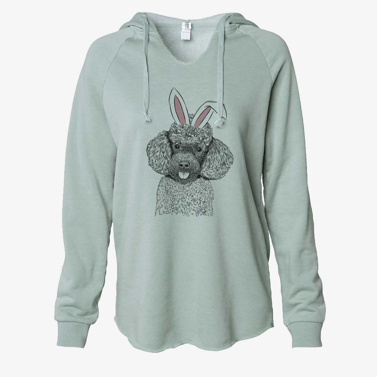 Easter George the Toy Poodle - Cali Wave Hooded Sweatshirt