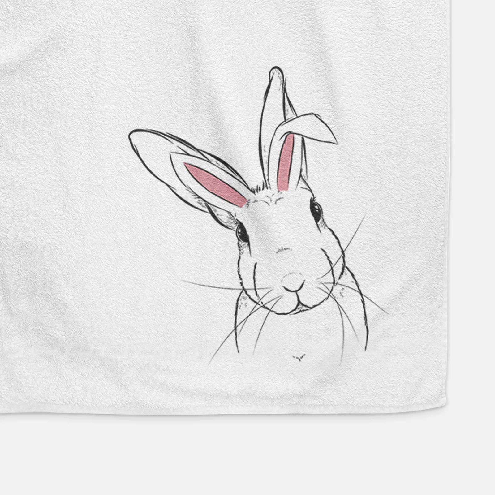 Penny the Belgian Hare Decorative Hand Towel