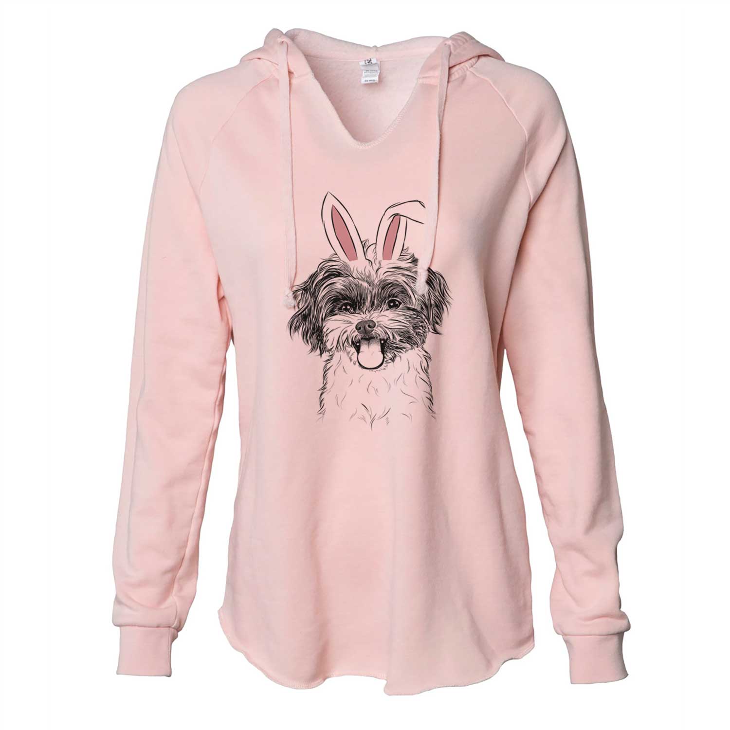 Easter Pepper the Shihpoo - Cali Wave Hooded Sweatshirt