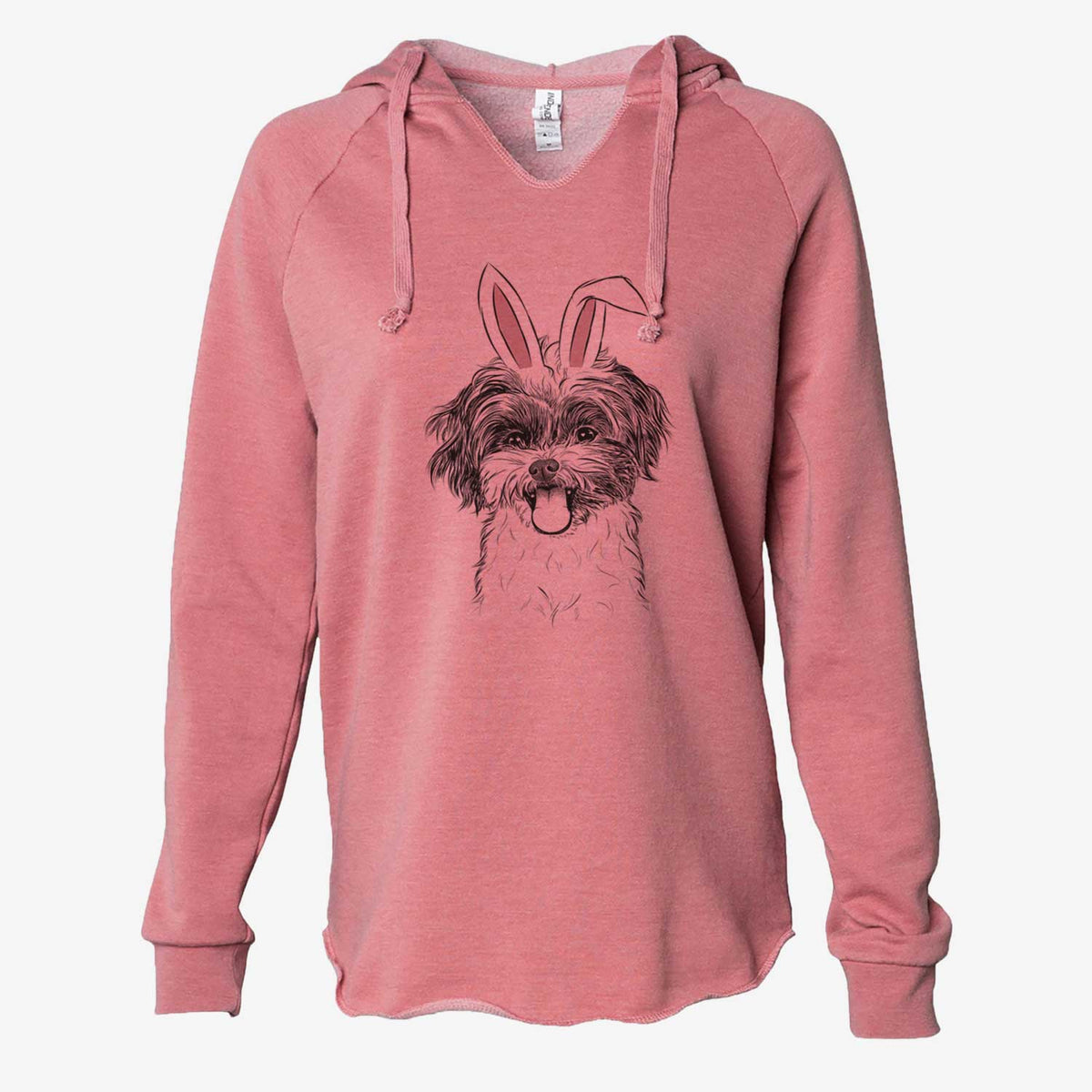 Easter Pepper the Shihpoo - Cali Wave Hooded Sweatshirt