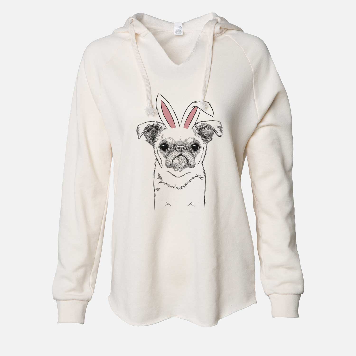 Easter Petit Penny the Brussels Griffon - Cali Wave Hooded Sweatshirt
