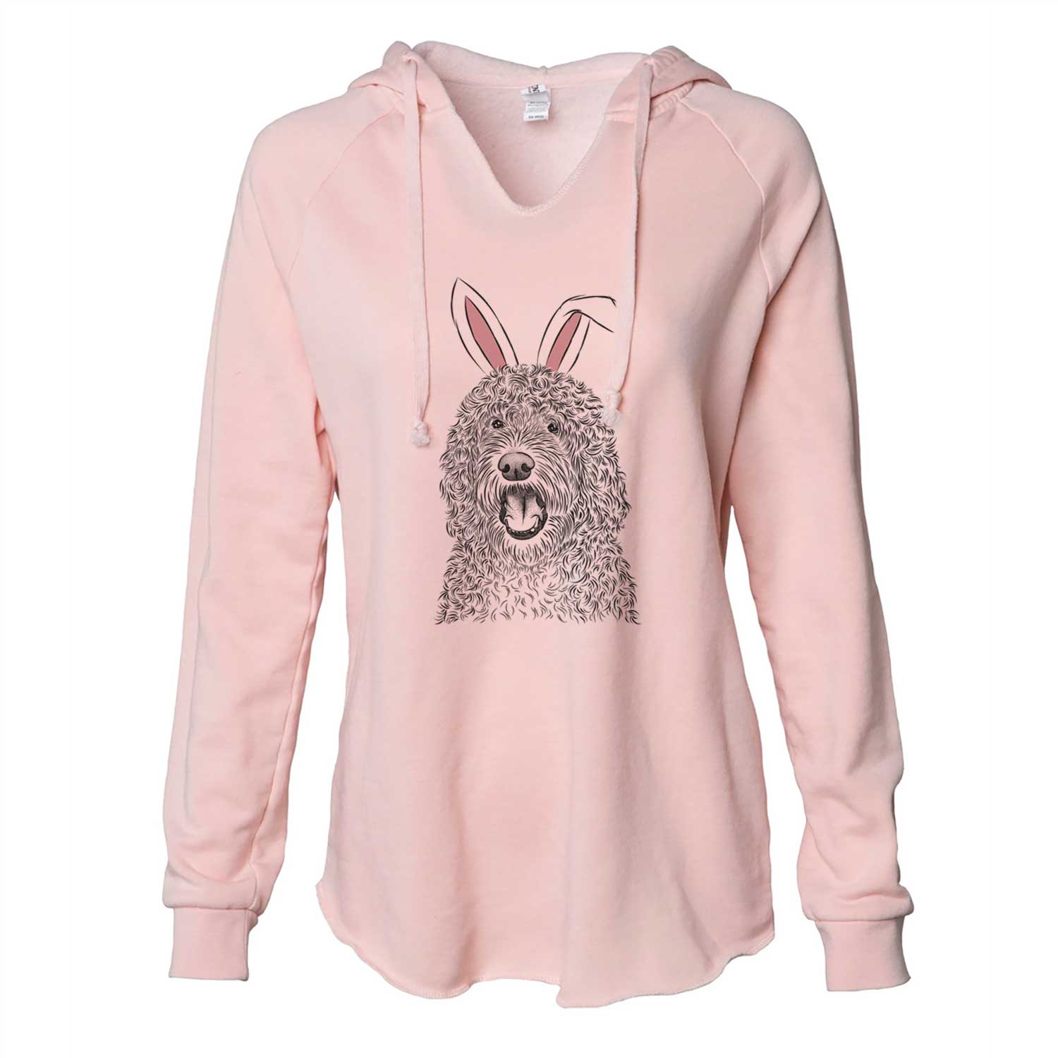 Easter Phillip the Portuguese Water Dog - Cali Wave Hooded Sweatshirt