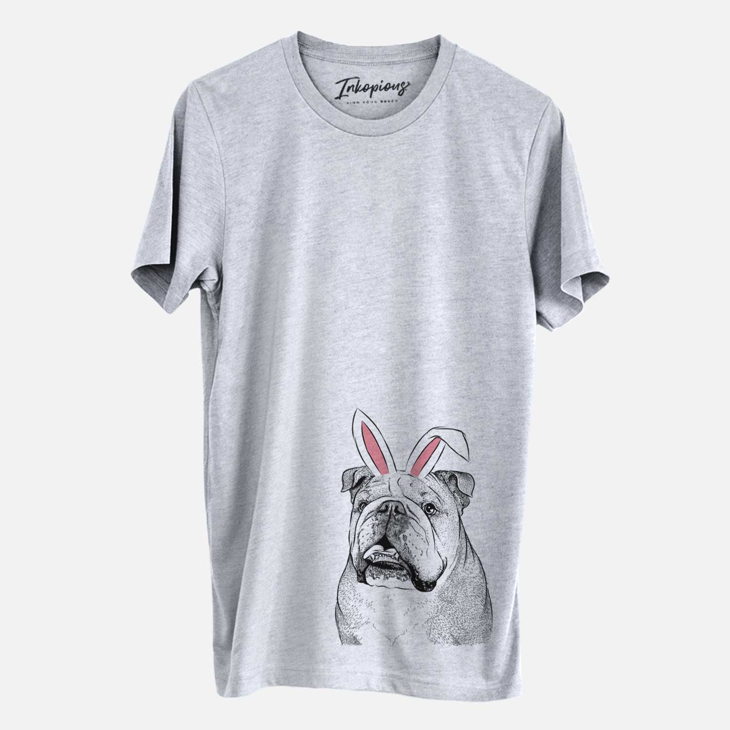 Easter Piggy the English Bulldog - Unisex Crewneck