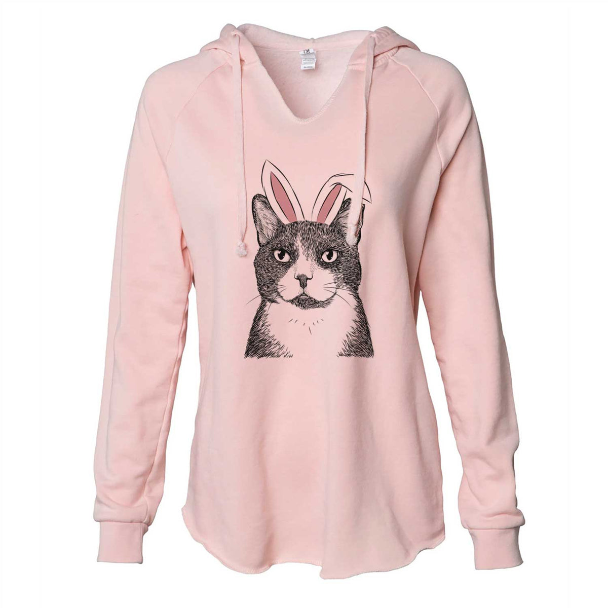 Easter Pinky the Tuxedo Cat - Cali Wave Hooded Sweatshirt