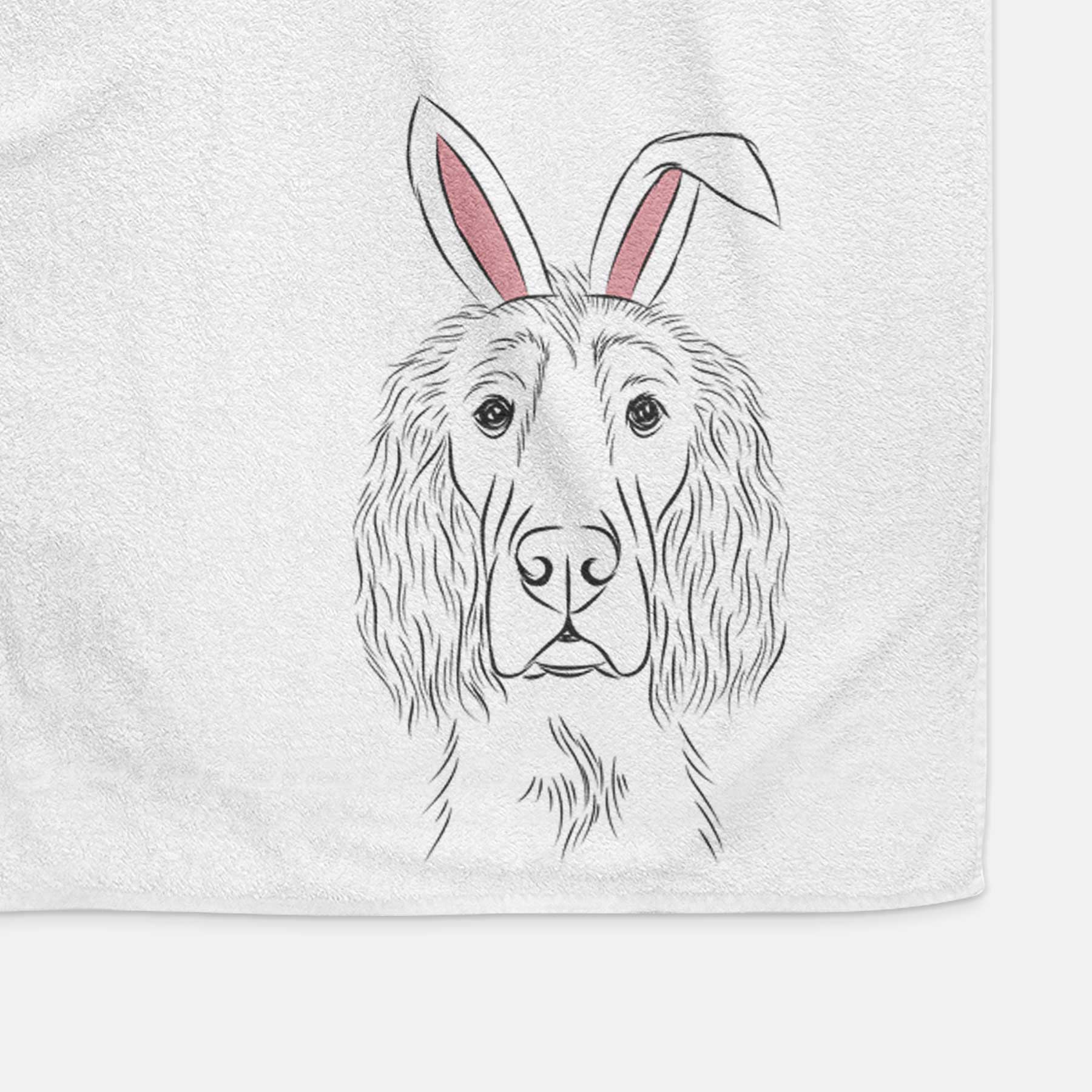 Piper the Irish Setter Decorative Hand Towel