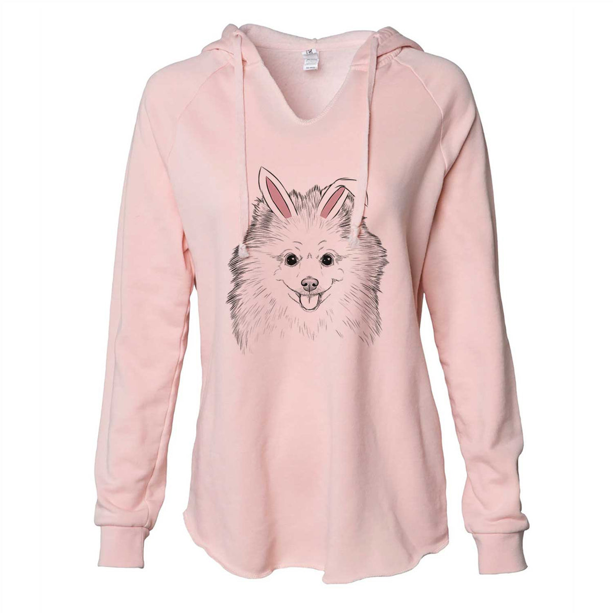 Easter Piper Jo the Pomeranian - Cali Wave Hooded Sweatshirt