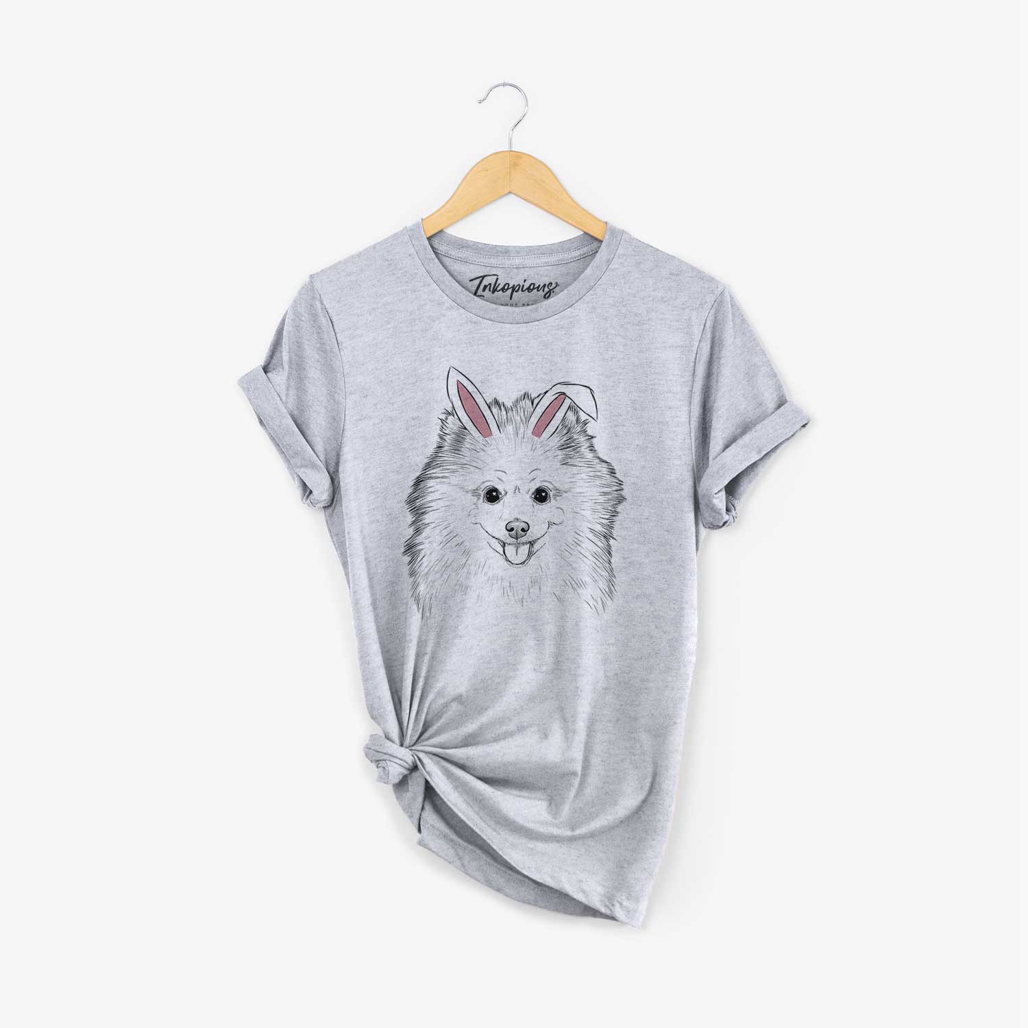 Easter Piper Jo the Pomeranian - Unisex Crewneck