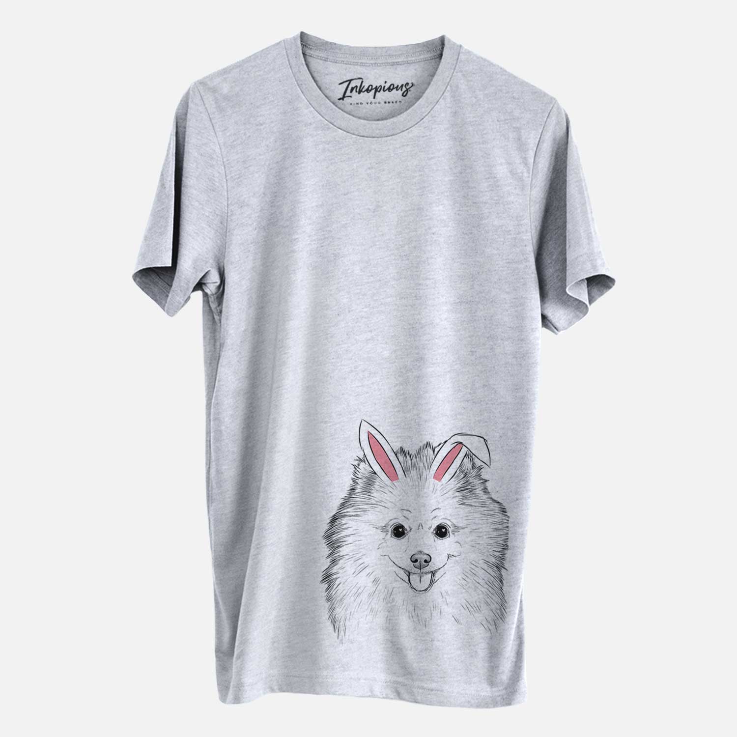 Easter Piper Jo the Pomeranian - Unisex Crewneck