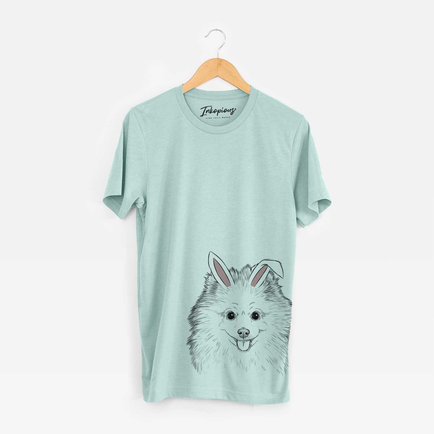 Easter Piper Jo the Pomeranian - Unisex Crewneck