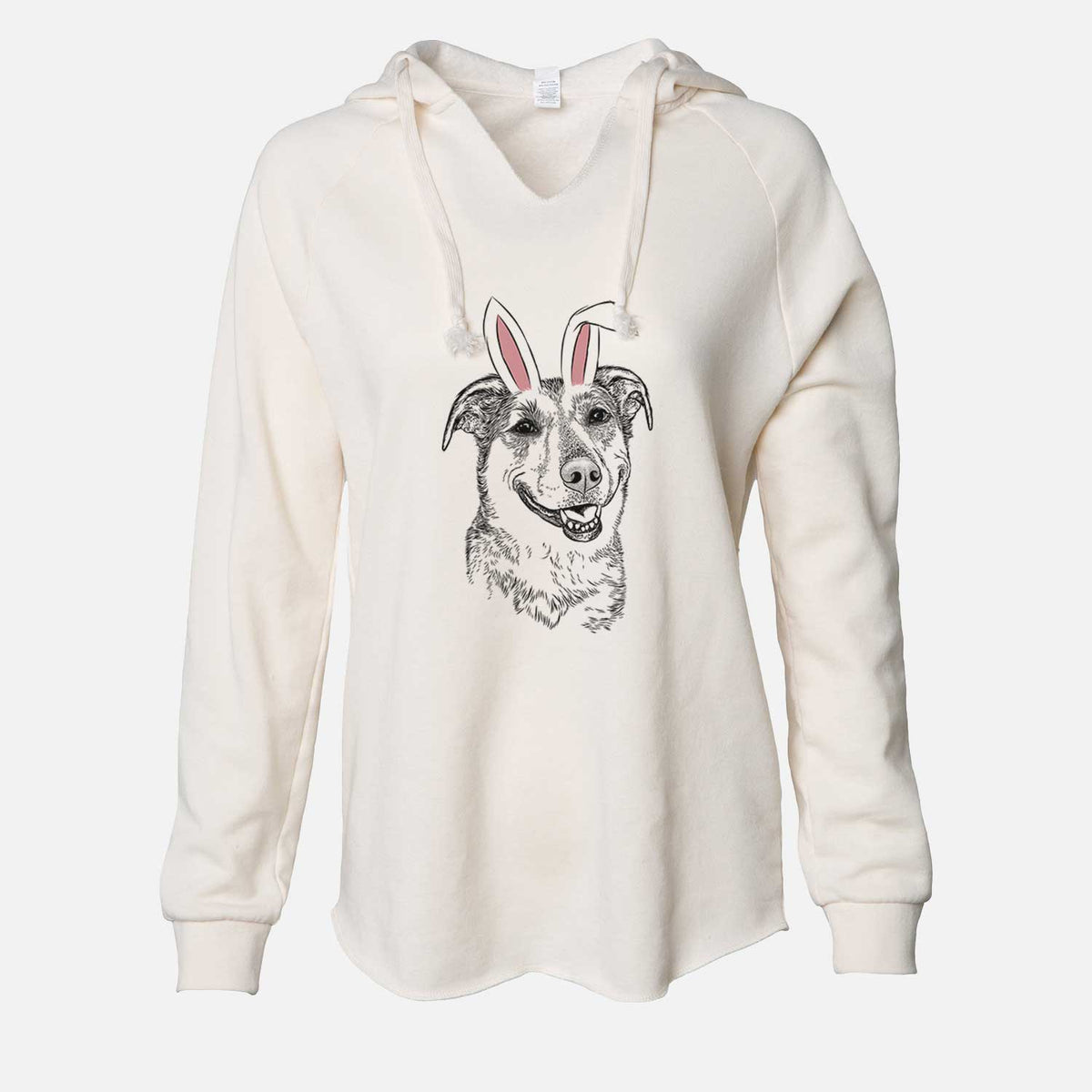 Easter Pippin the Shepherd Mix - Cali Wave Hooded Sweatshirt