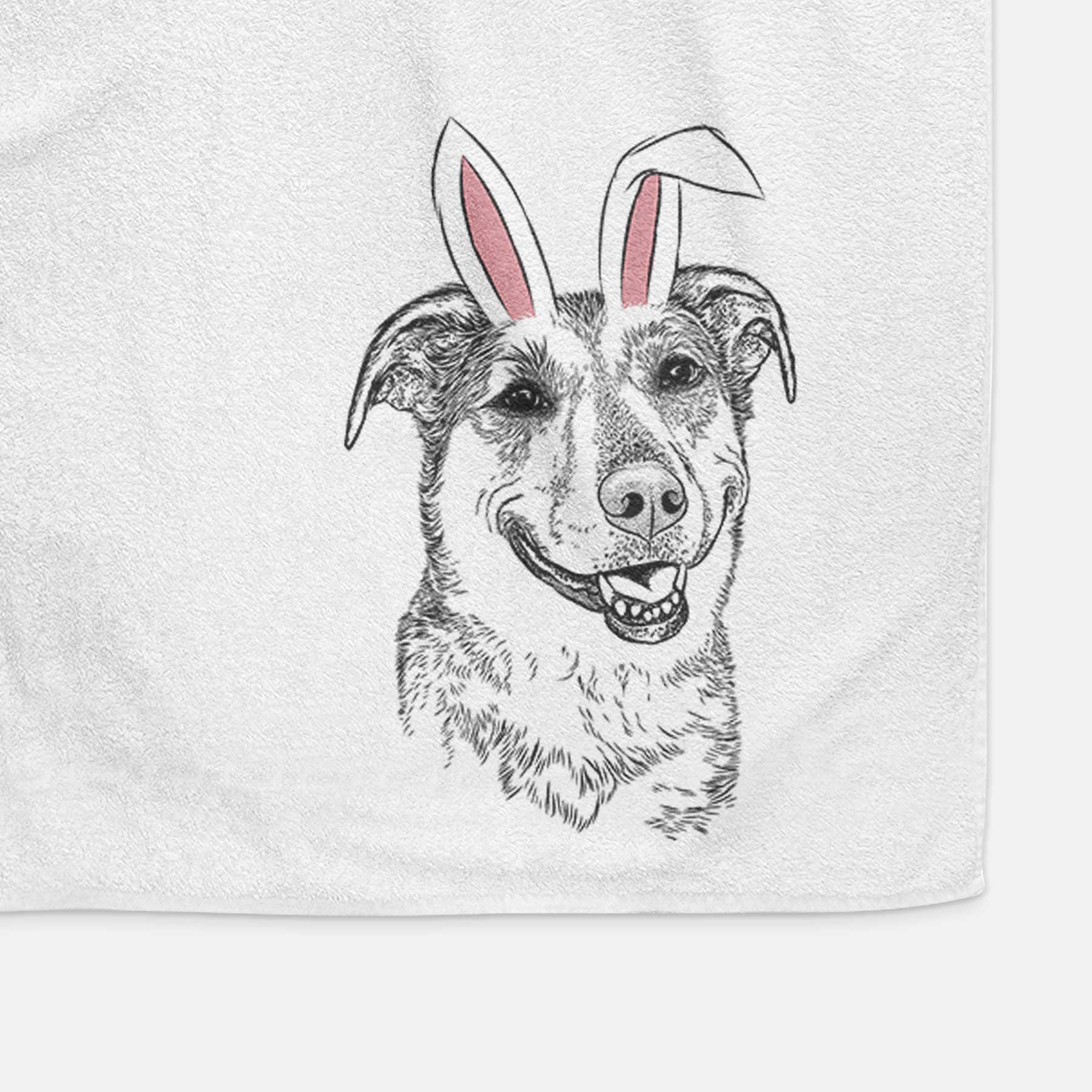 Pippin the Shepherd Mix Decorative Hand Towel