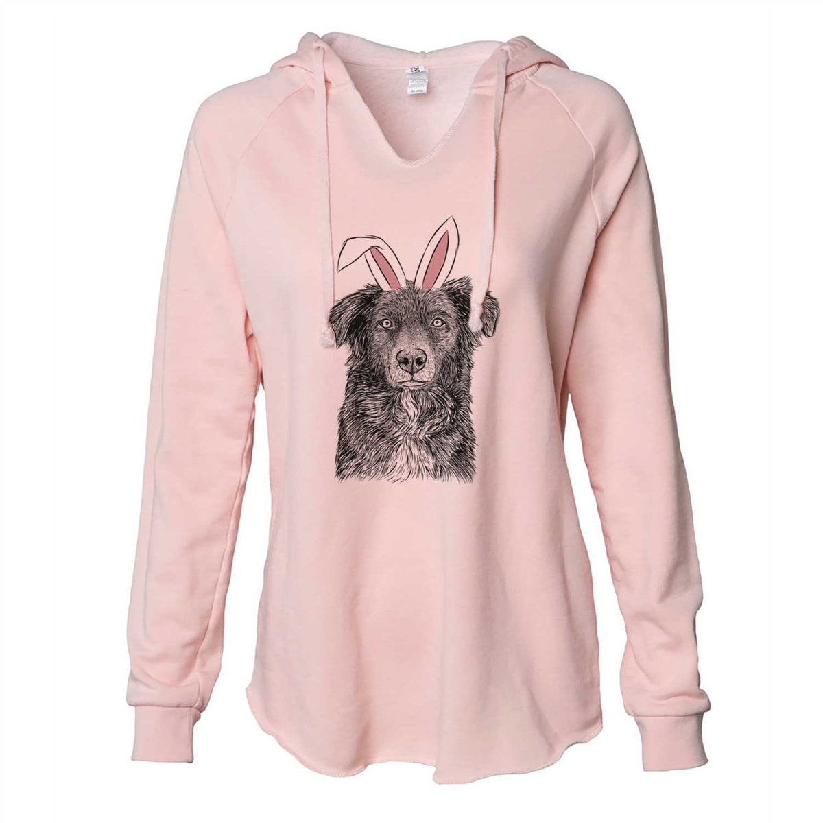 Easter Pixel the Australian Shepherd - Cali Wave Hooded Sweatshirt