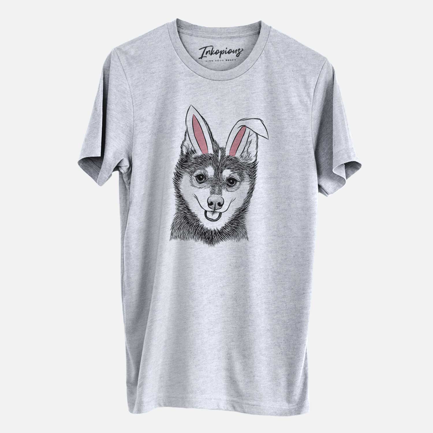 Easter Posey the Alaskan Klee Kai - Unisex Crewneck