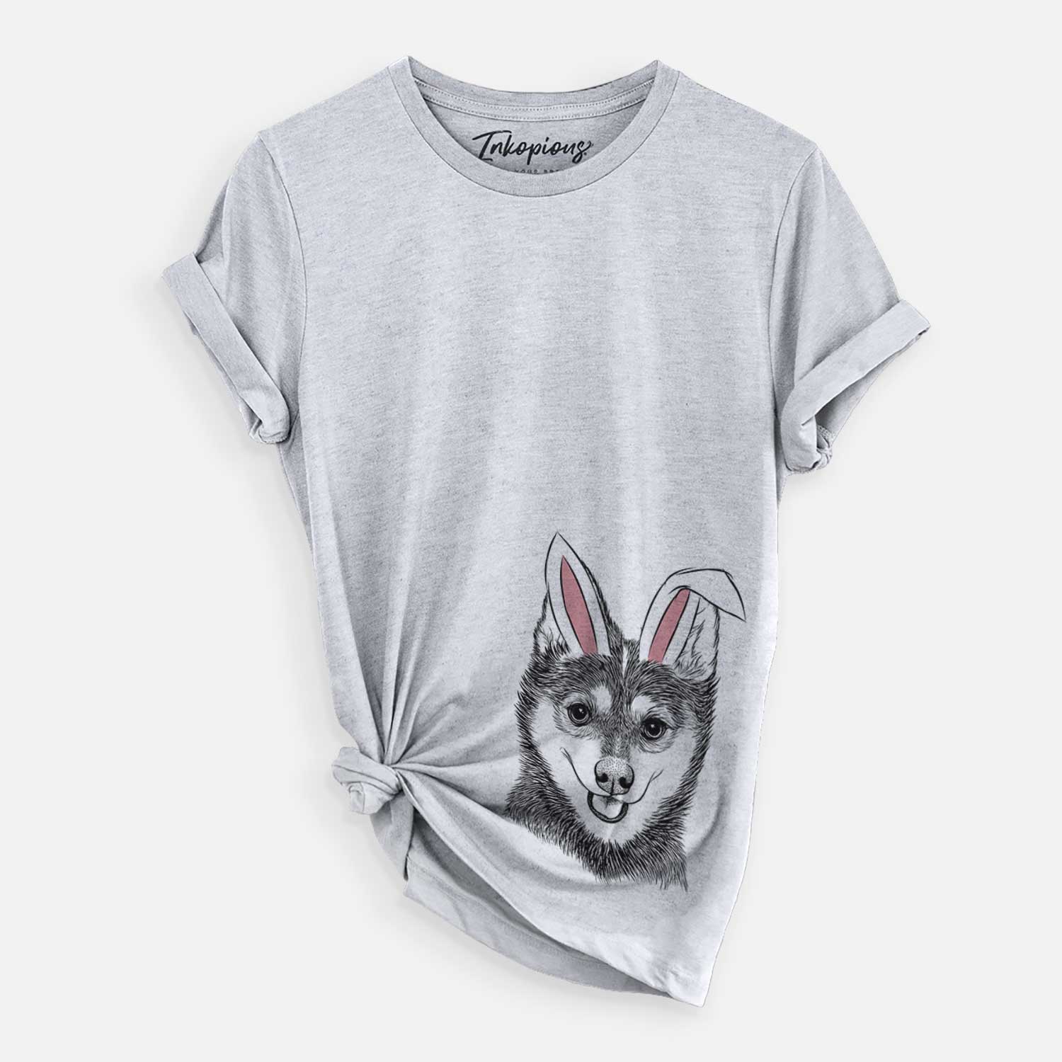 Easter Posey the Alaskan Klee Kai - Unisex Crewneck