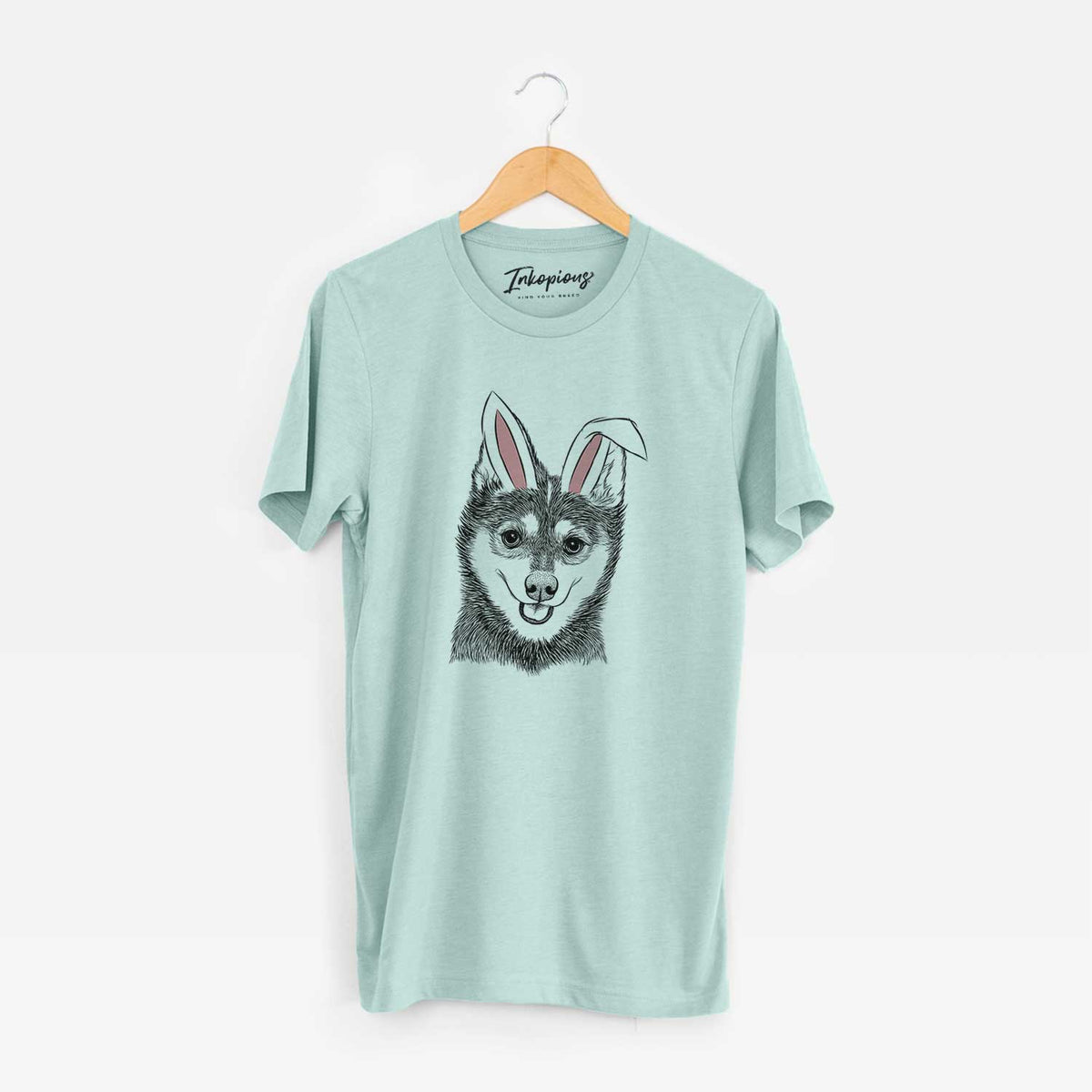 Easter Posey the Alaskan Klee Kai - Unisex Crewneck