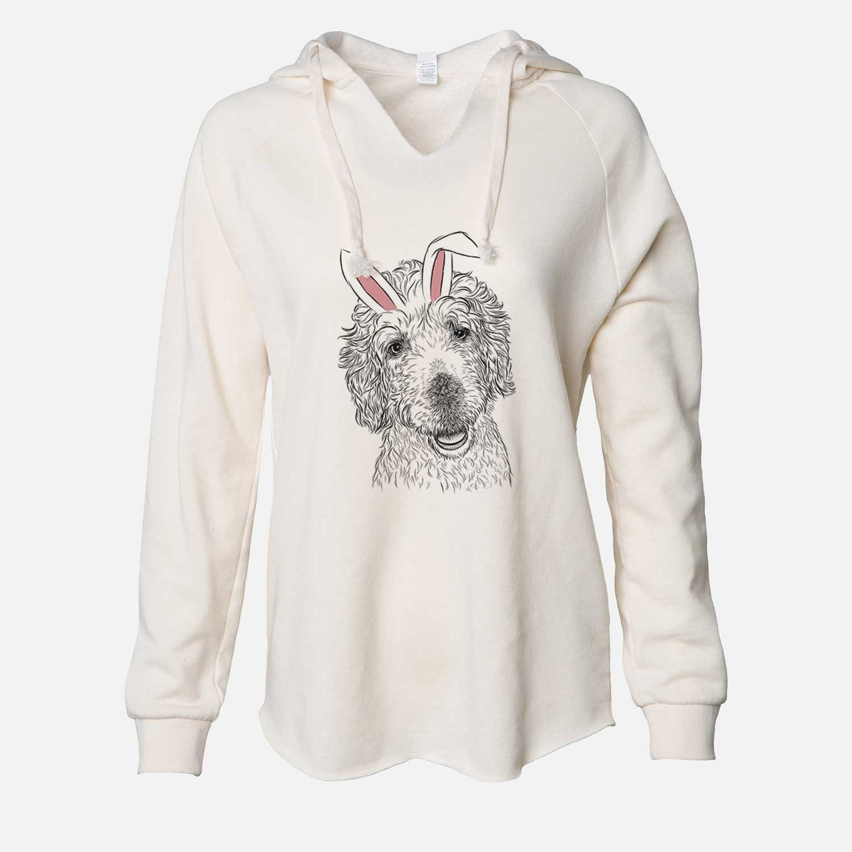 Easter Preston the Labradoodle - Cali Wave Hooded Sweatshirt