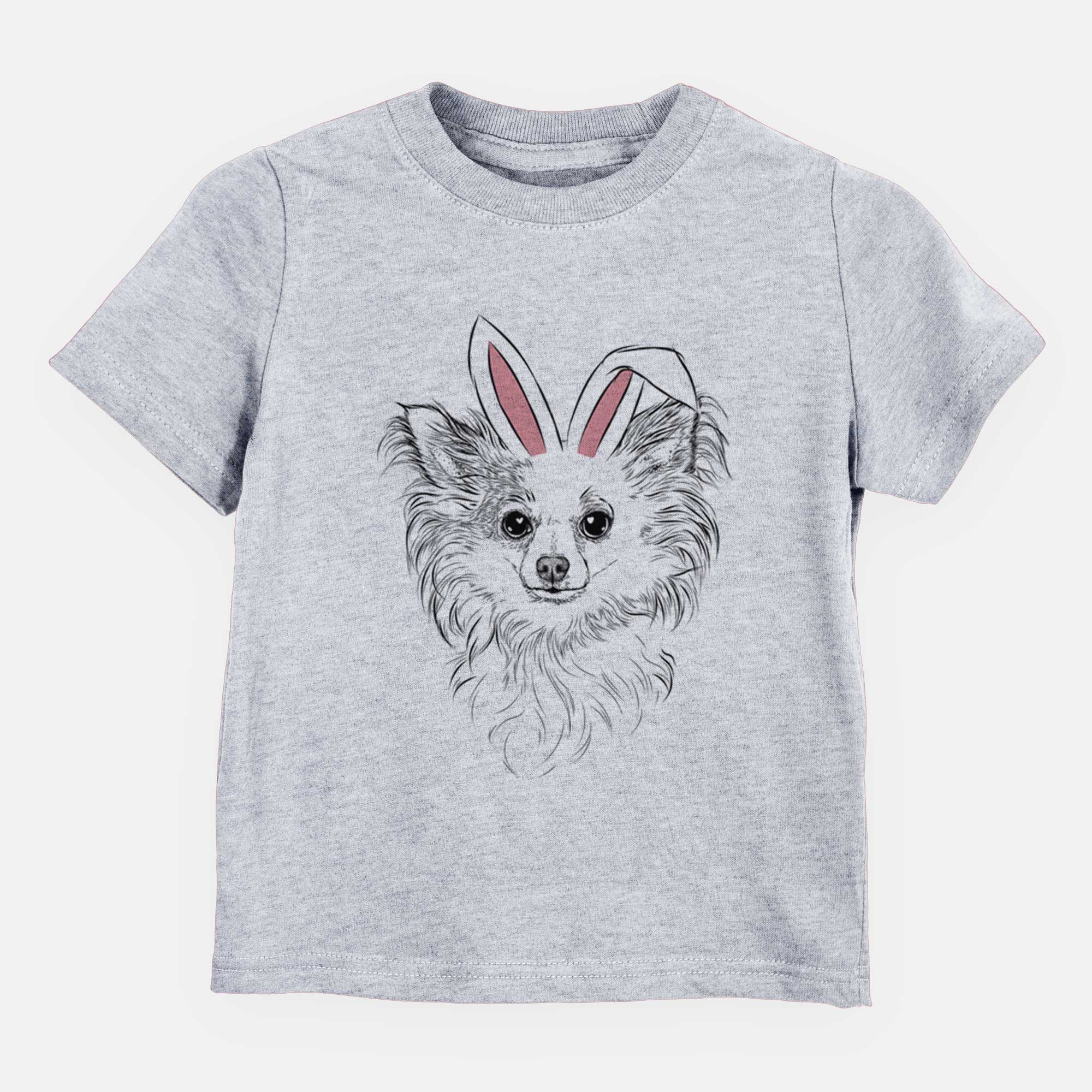 Easter Princess Ava the Long Haired Chihuahua - Kids/Youth/Toddler Shirt