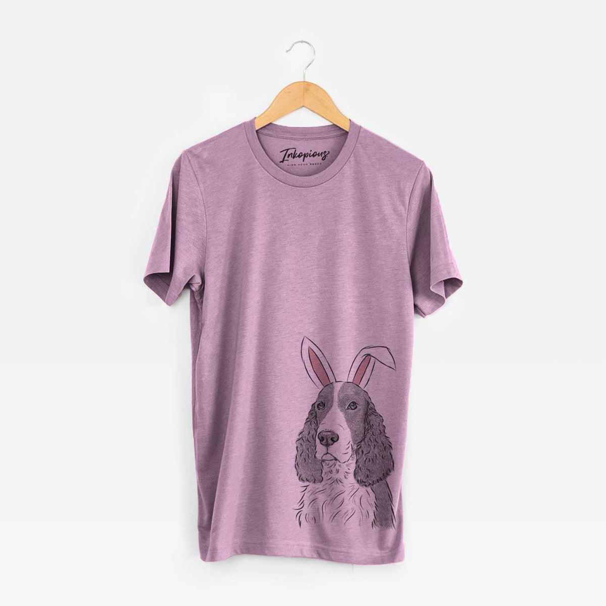 Easter Quincy the English Springer Spaniel - Unisex Crewneck