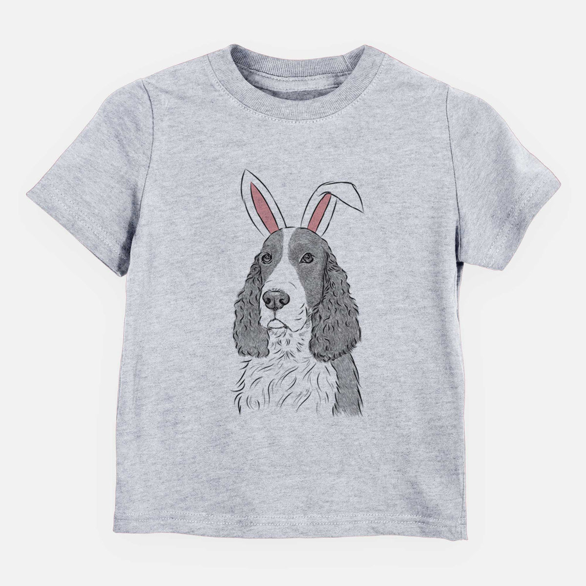 Easter Quincy the English Springer Spaniel - Kids/Youth/Toddler Shirt