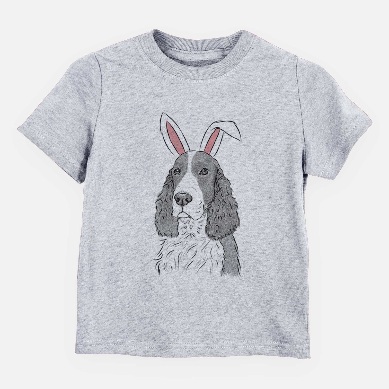 Easter Quincy the English Springer Spaniel - Kids/Youth/Toddler Shirt