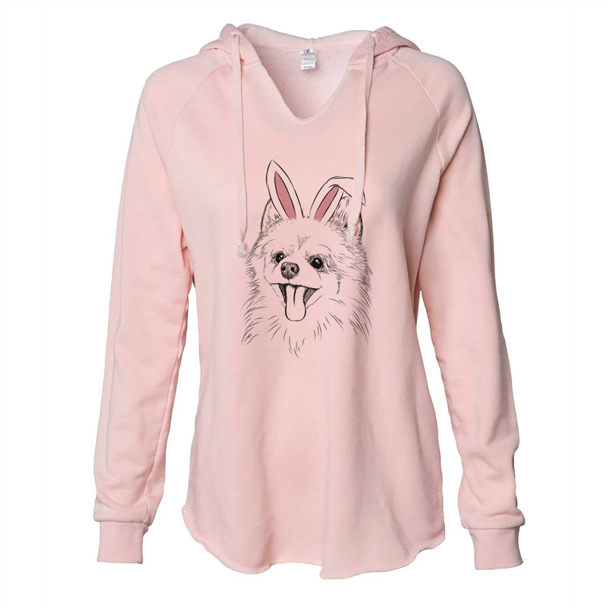 Easter Quinn the Pomeranian - Cali Wave Hooded Sweatshirt