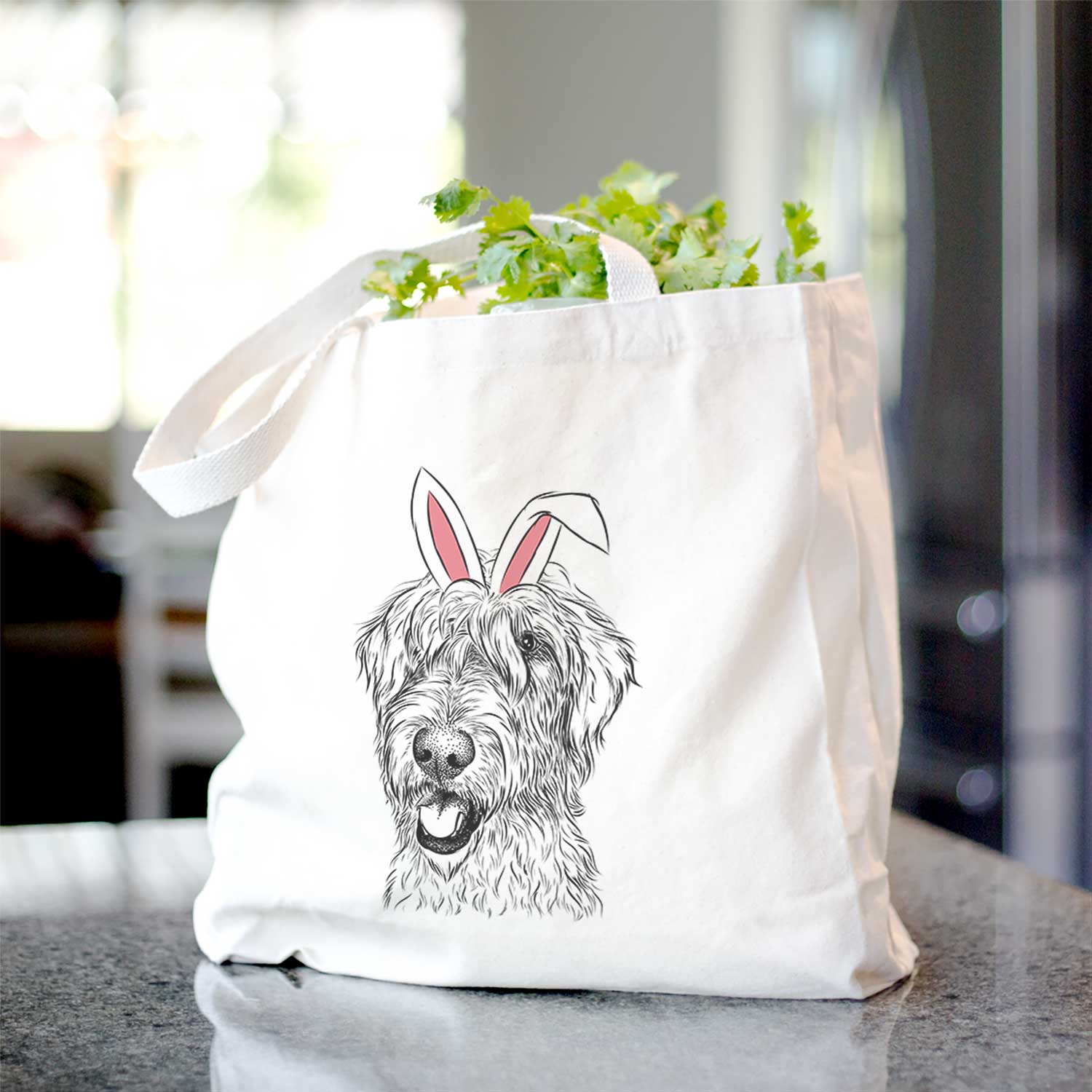 Ragnar the Irish Wolfhound - Tote Bag