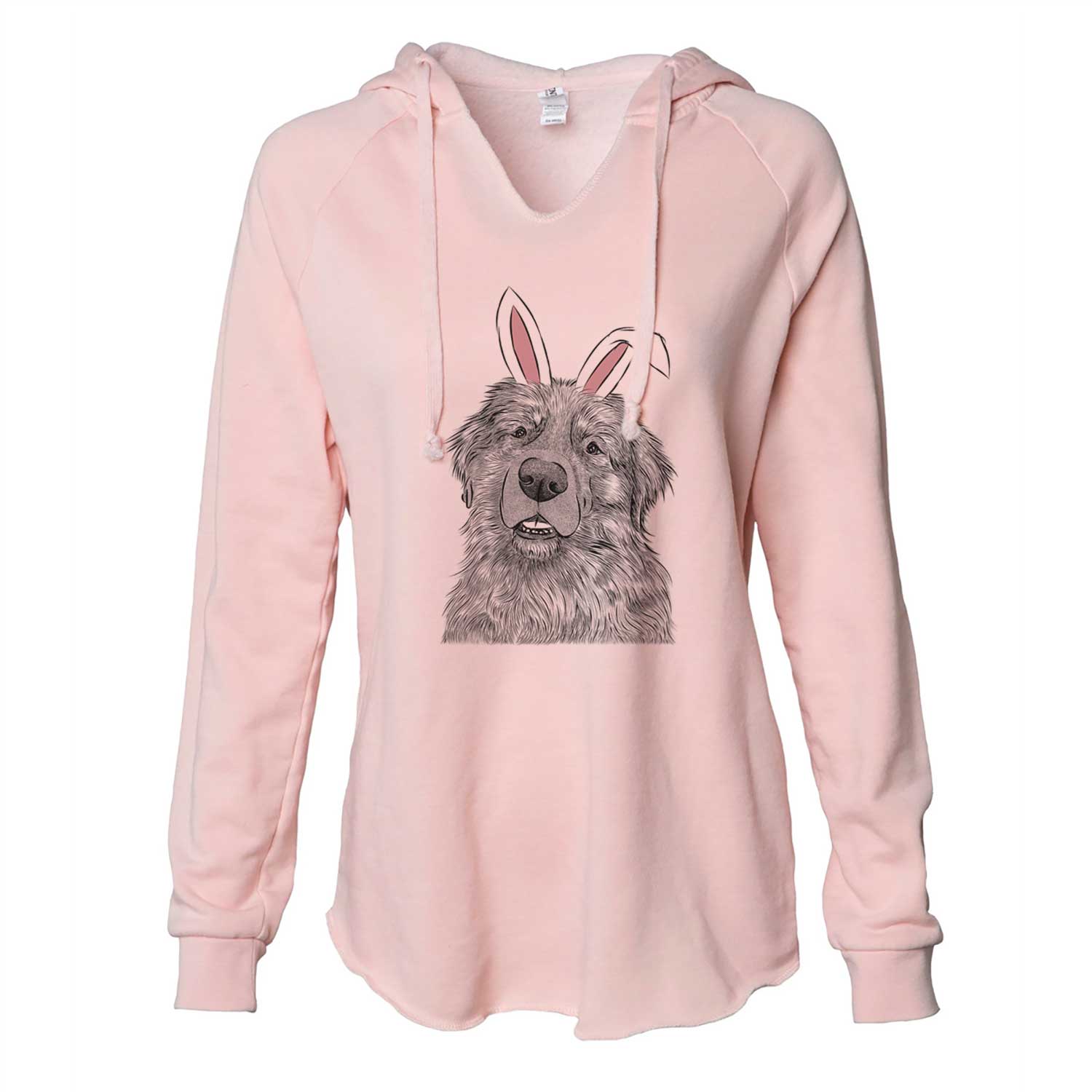 Easter Ralph the Leonberger - Cali Wave Hooded Sweatshirt
