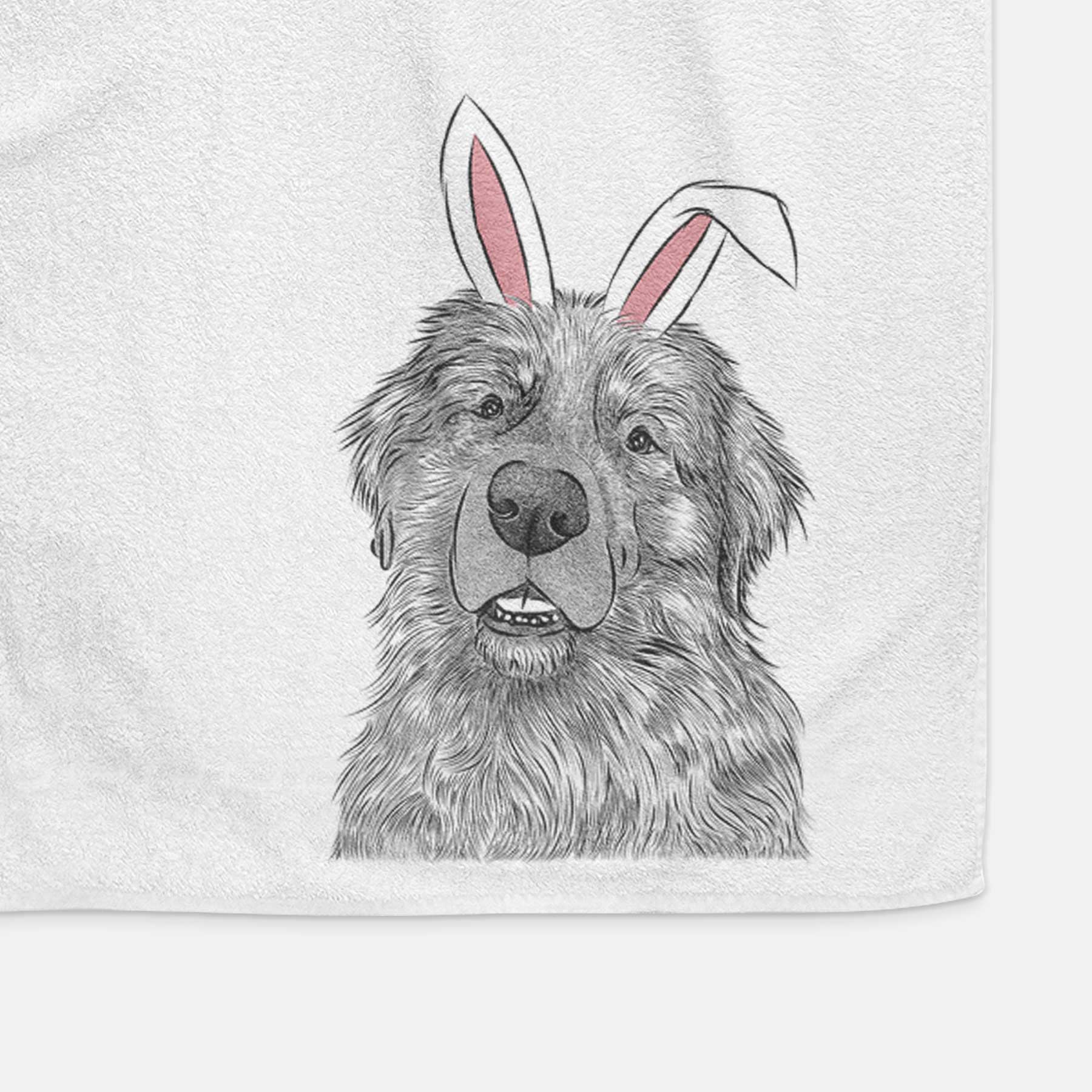 Ralph the Leonberger Decorative Hand Towel