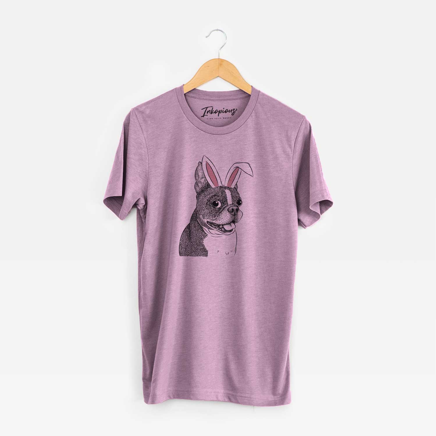 Easter Ralphie the Boston Terrier - Unisex Crewneck